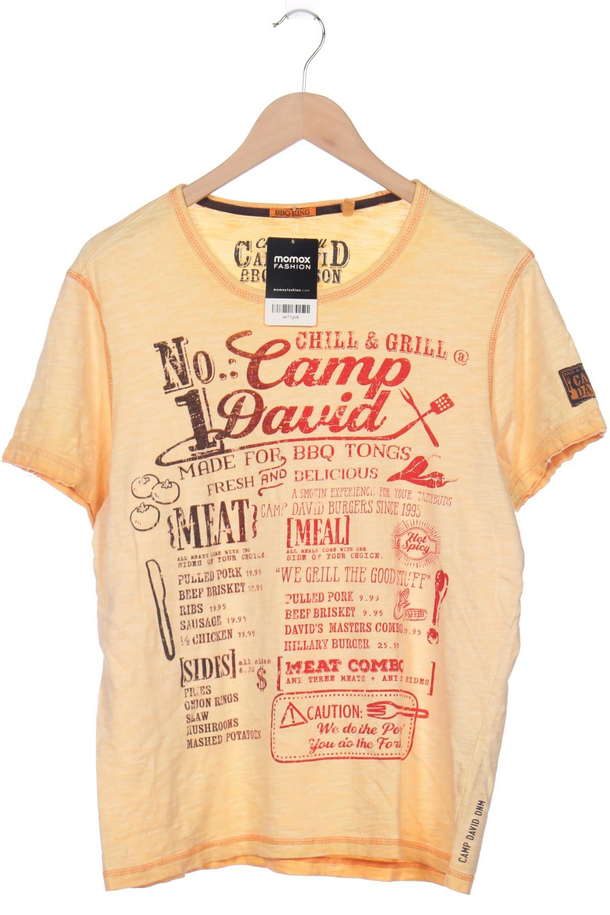 

Camp David Herren T-Shirt, gelb