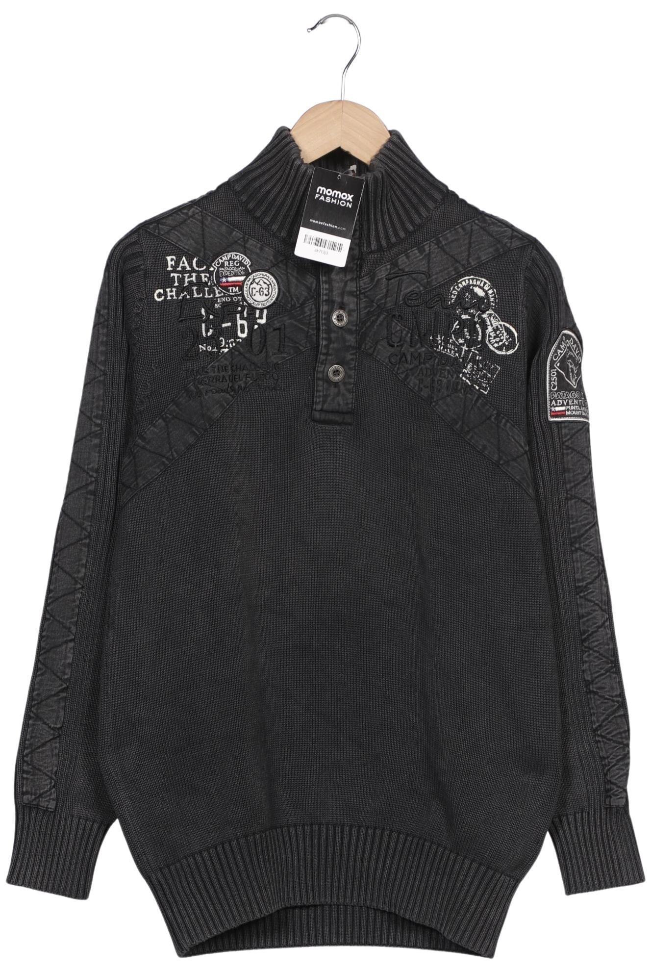 

Camp David Herren Pullover, grau, Gr. 46