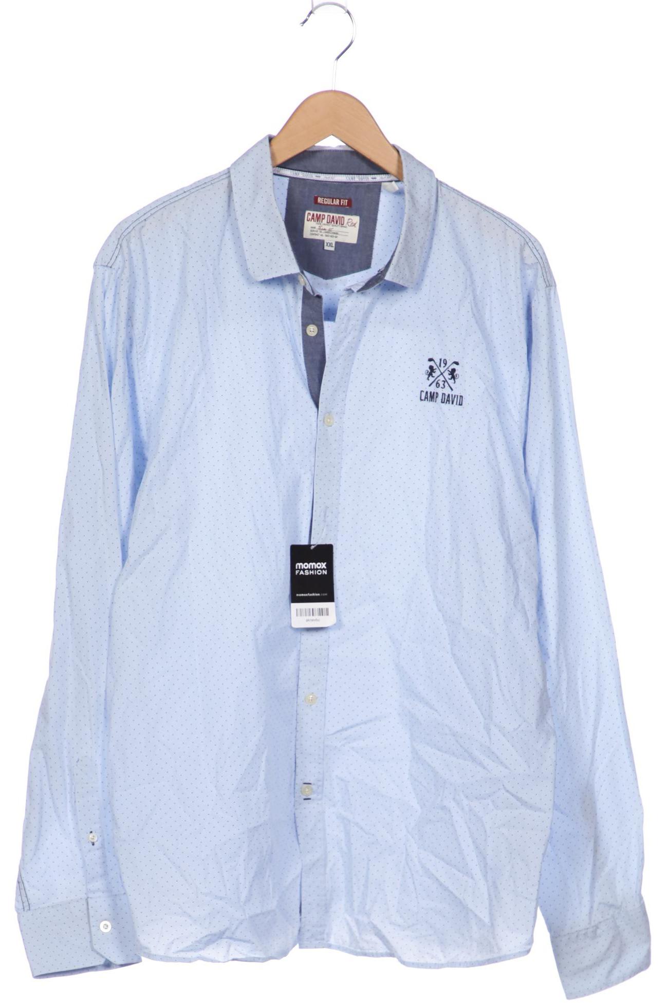 

Camp David Herren Hemd, hellblau