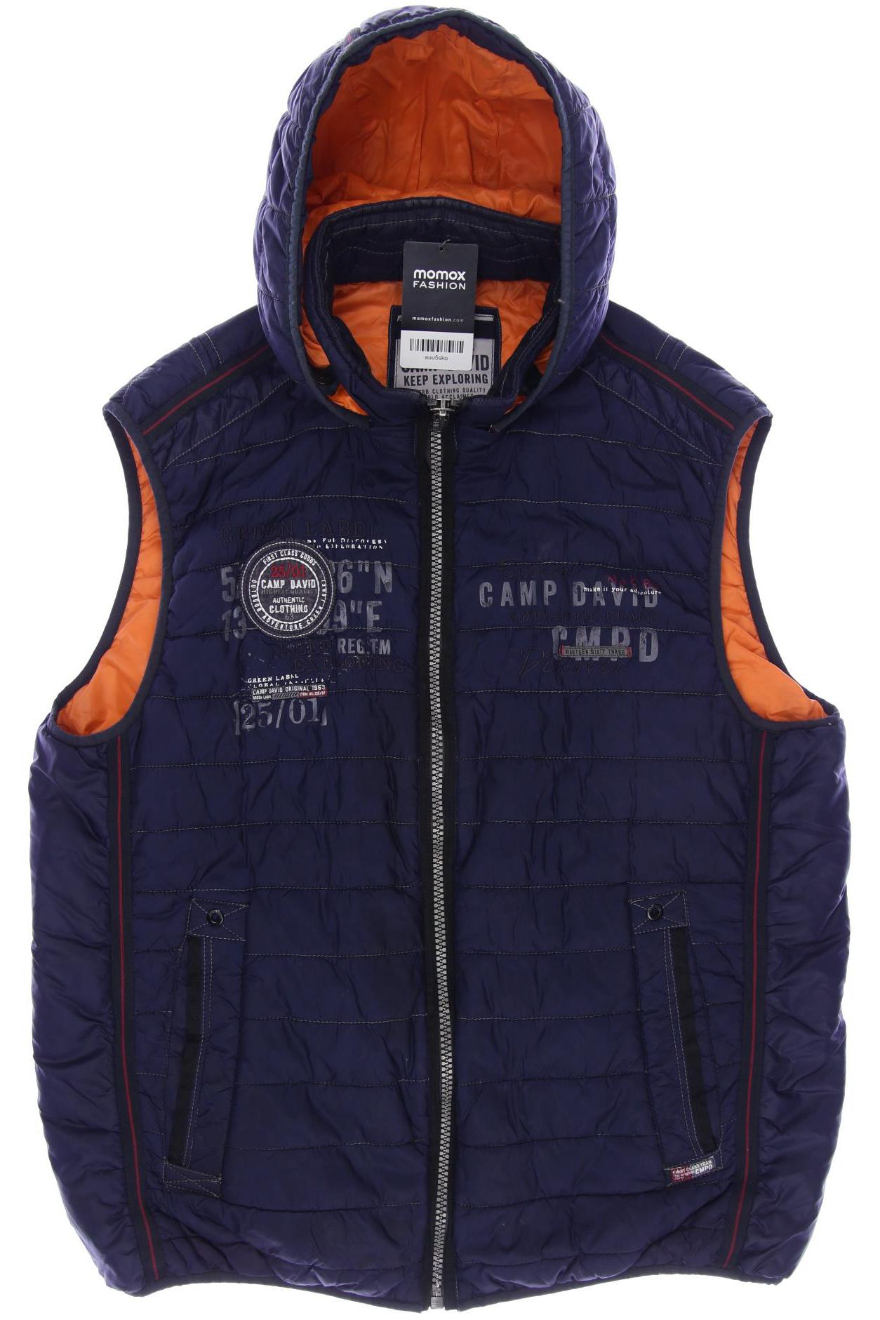 

Camp David Herren Weste, marineblau, Gr. 54