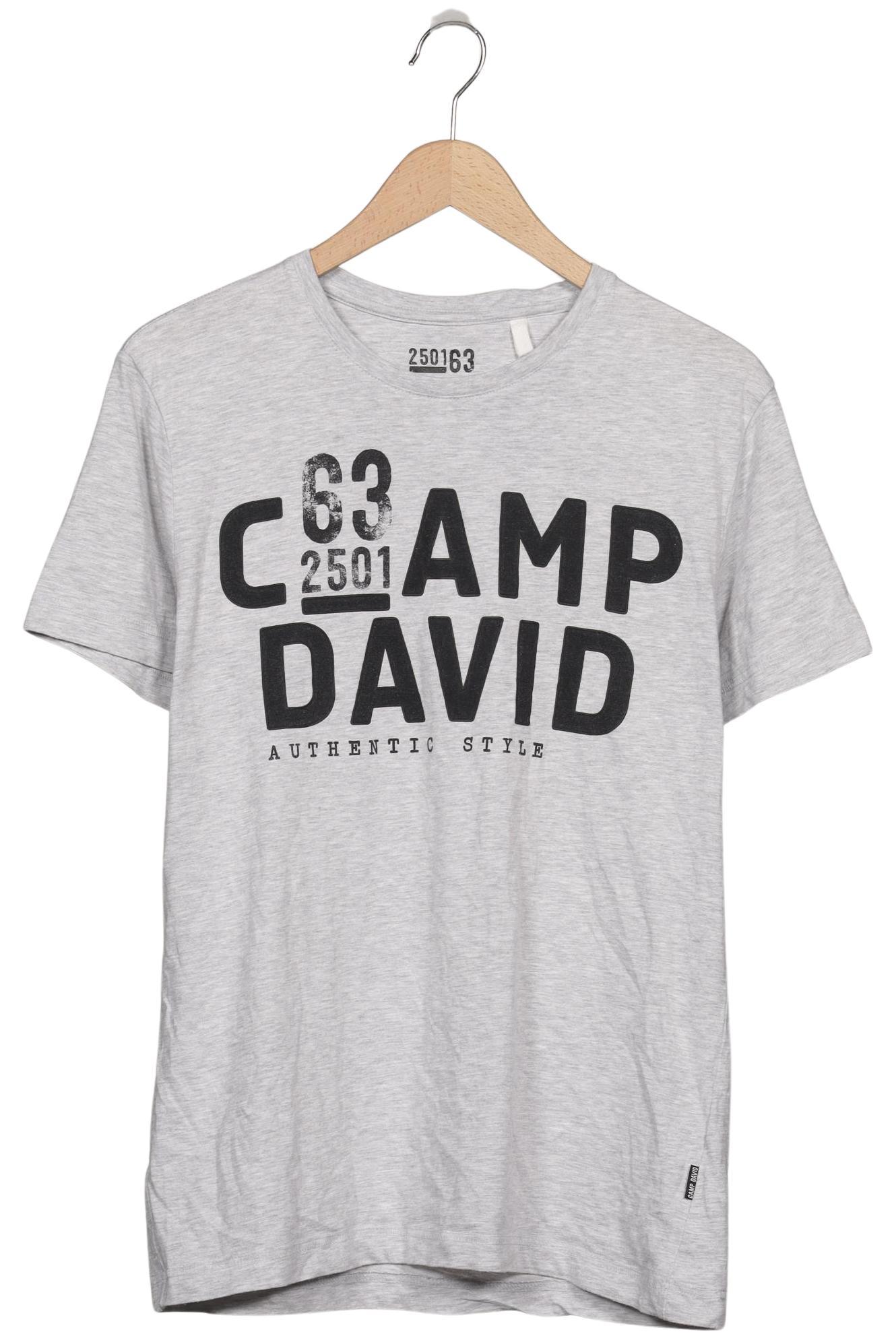 

Camp David Herren T-Shirt, grau, Gr. 52