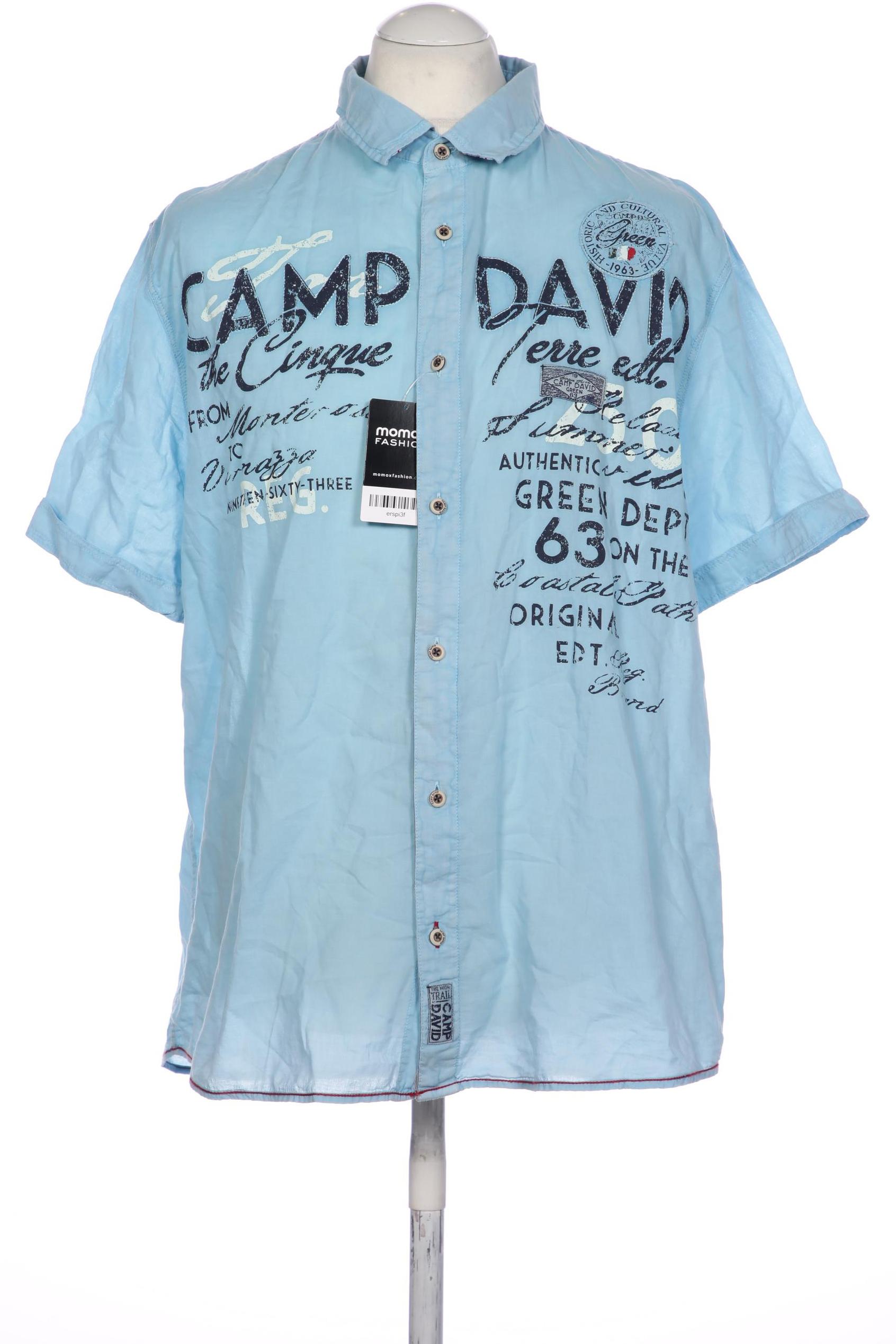 

Camp David Herren Hemd, hellblau, Gr. 54