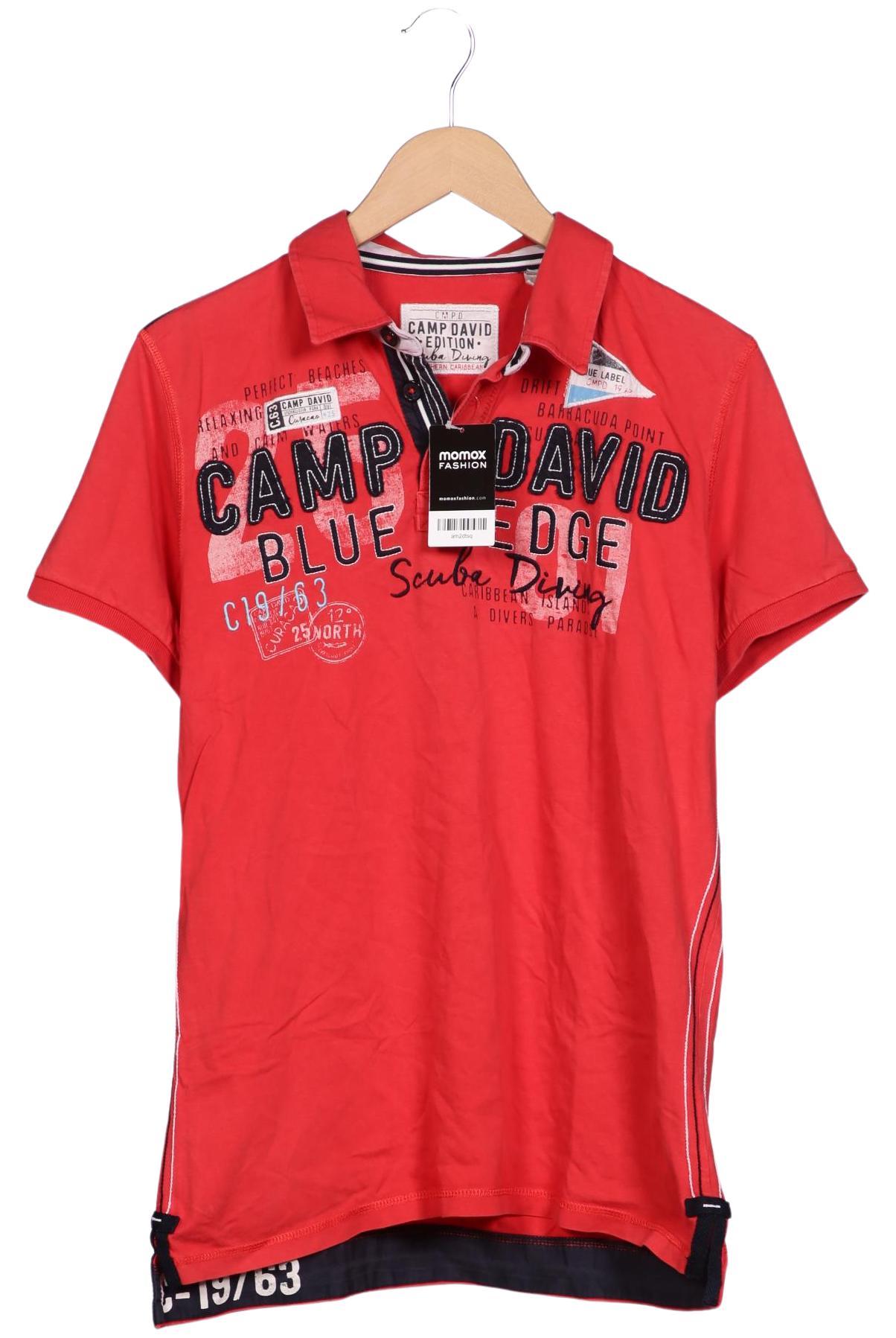 

Camp David Herren Poloshirt, rot, Gr. 52