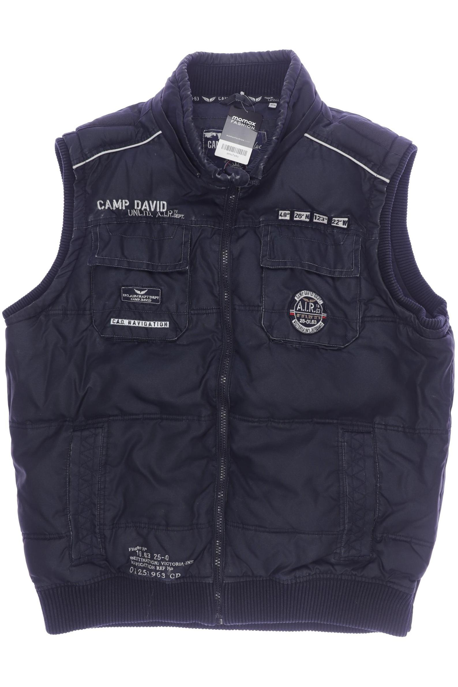 

Camp David Herren Weste, marineblau, Gr. 58