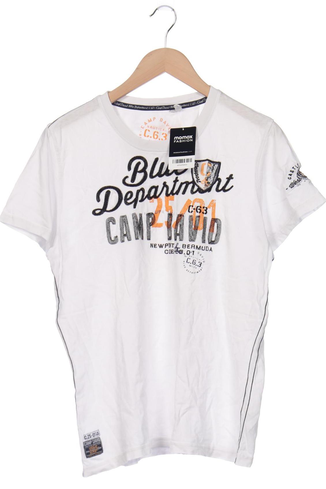 

Camp David Herren T-Shirt, weiß