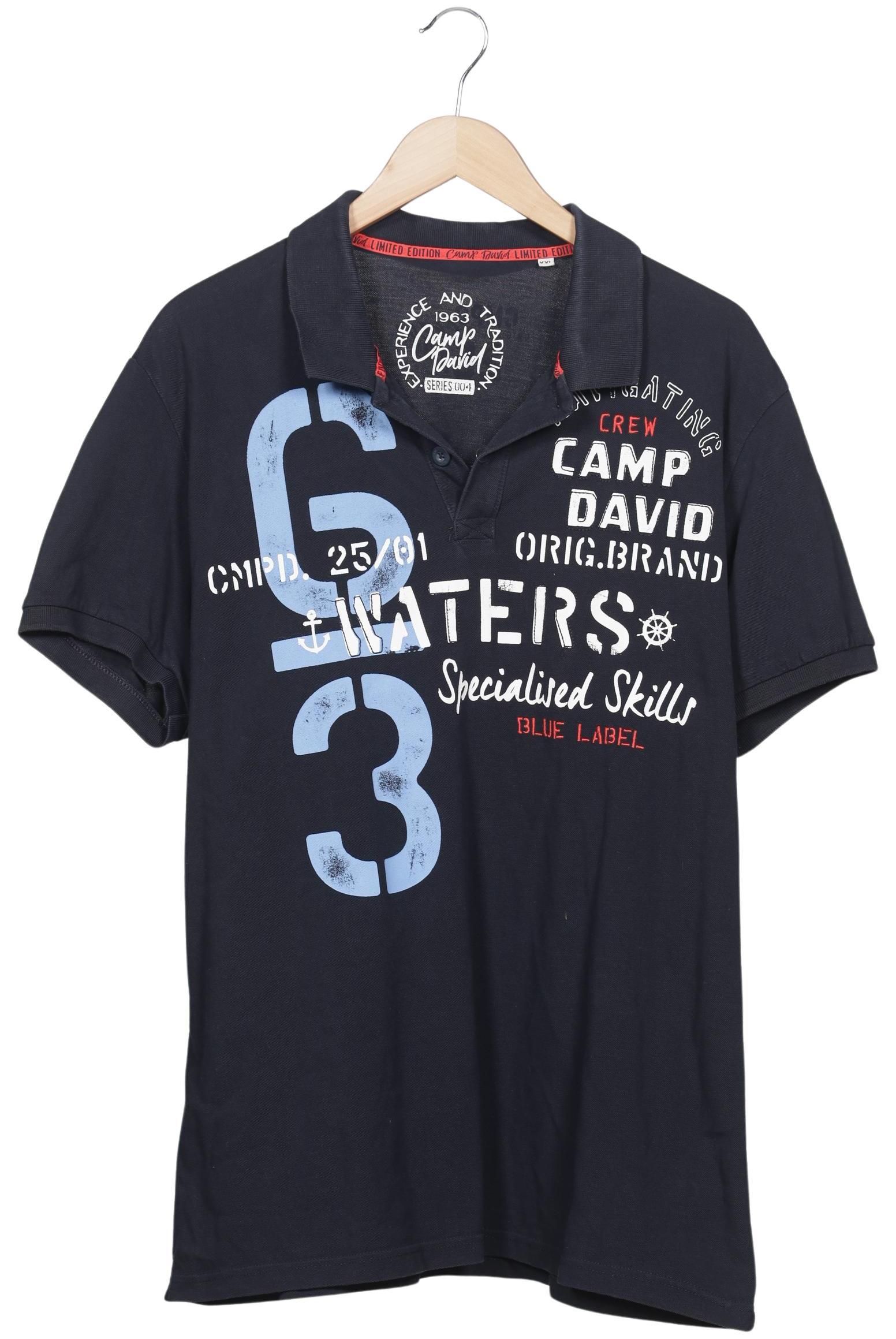 

Camp David Herren Poloshirt, marineblau, Gr. 56