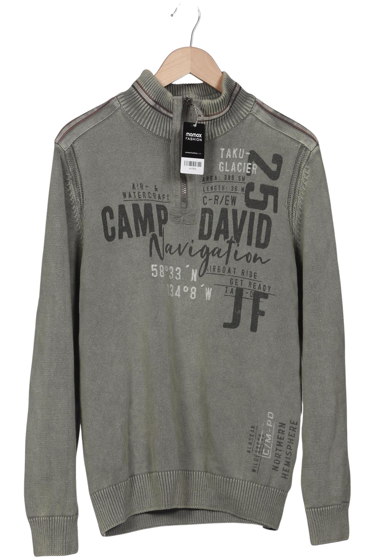 

Camp David Herren Pullover, grün, Gr. 52