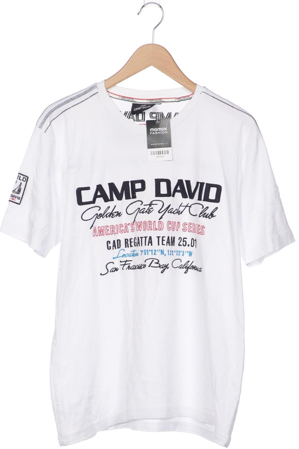 

Camp David Herren T-Shirt, weiß, Gr. 48