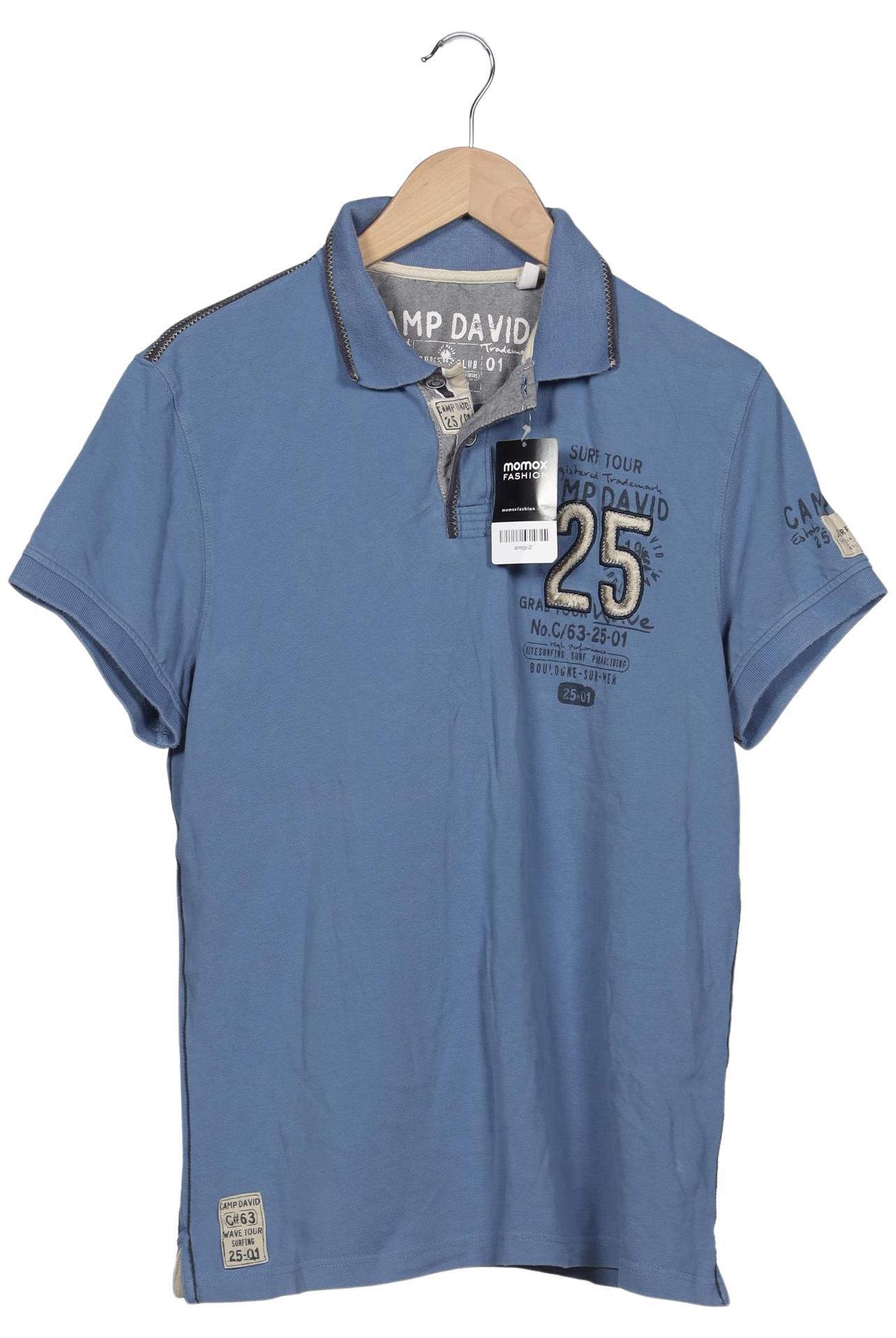 

Camp David Herren Poloshirt, blau, Gr. 52