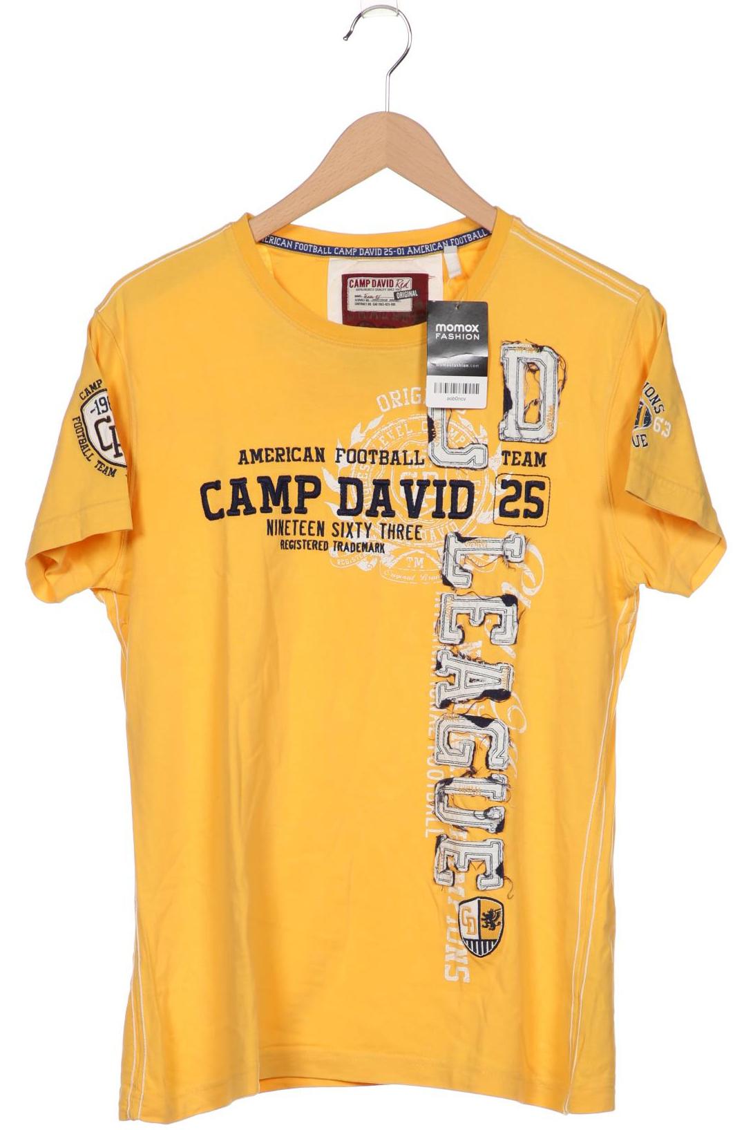 

Camp David Herren T-Shirt, gelb