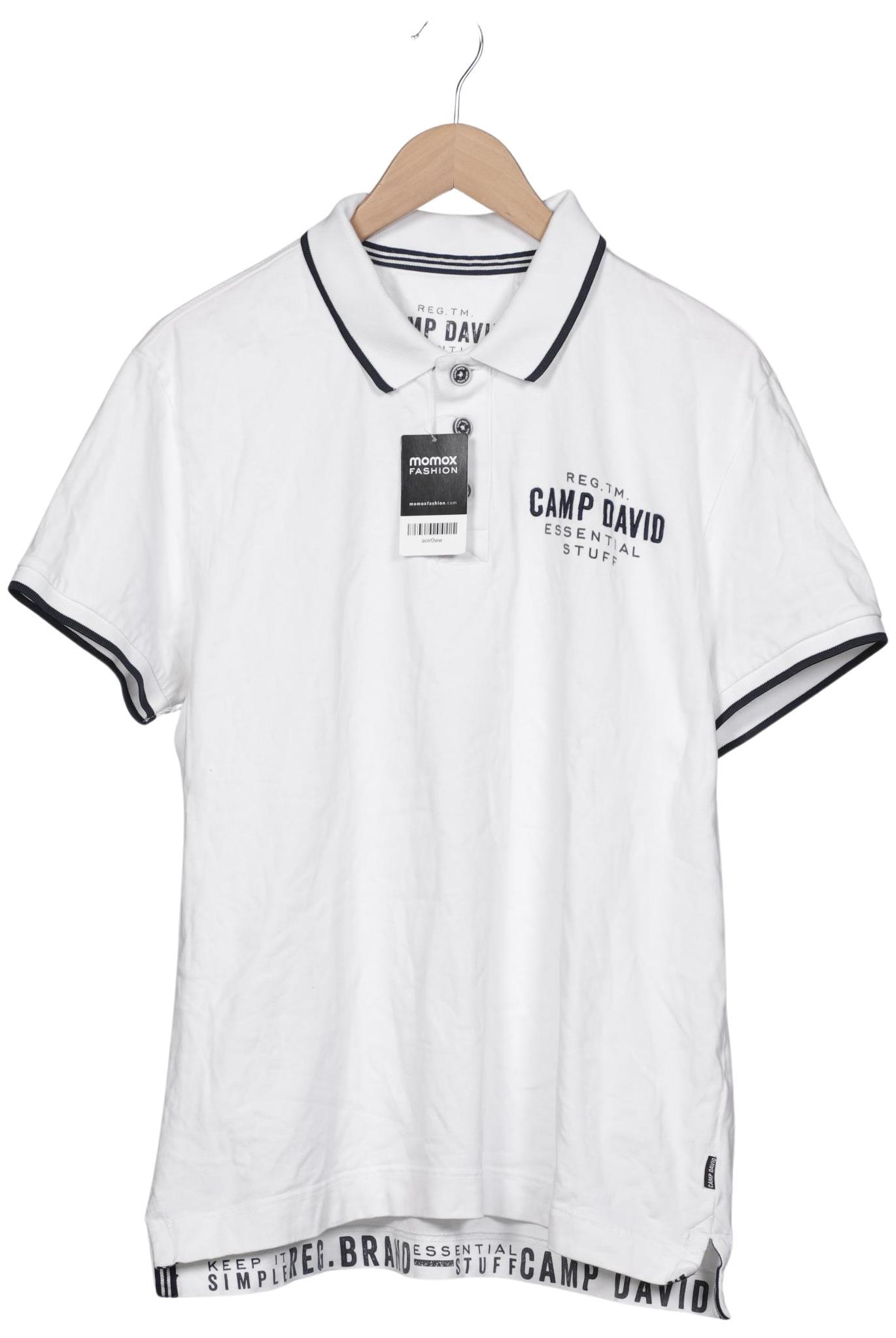 

Camp David Herren Poloshirt, weiß, Gr. 54