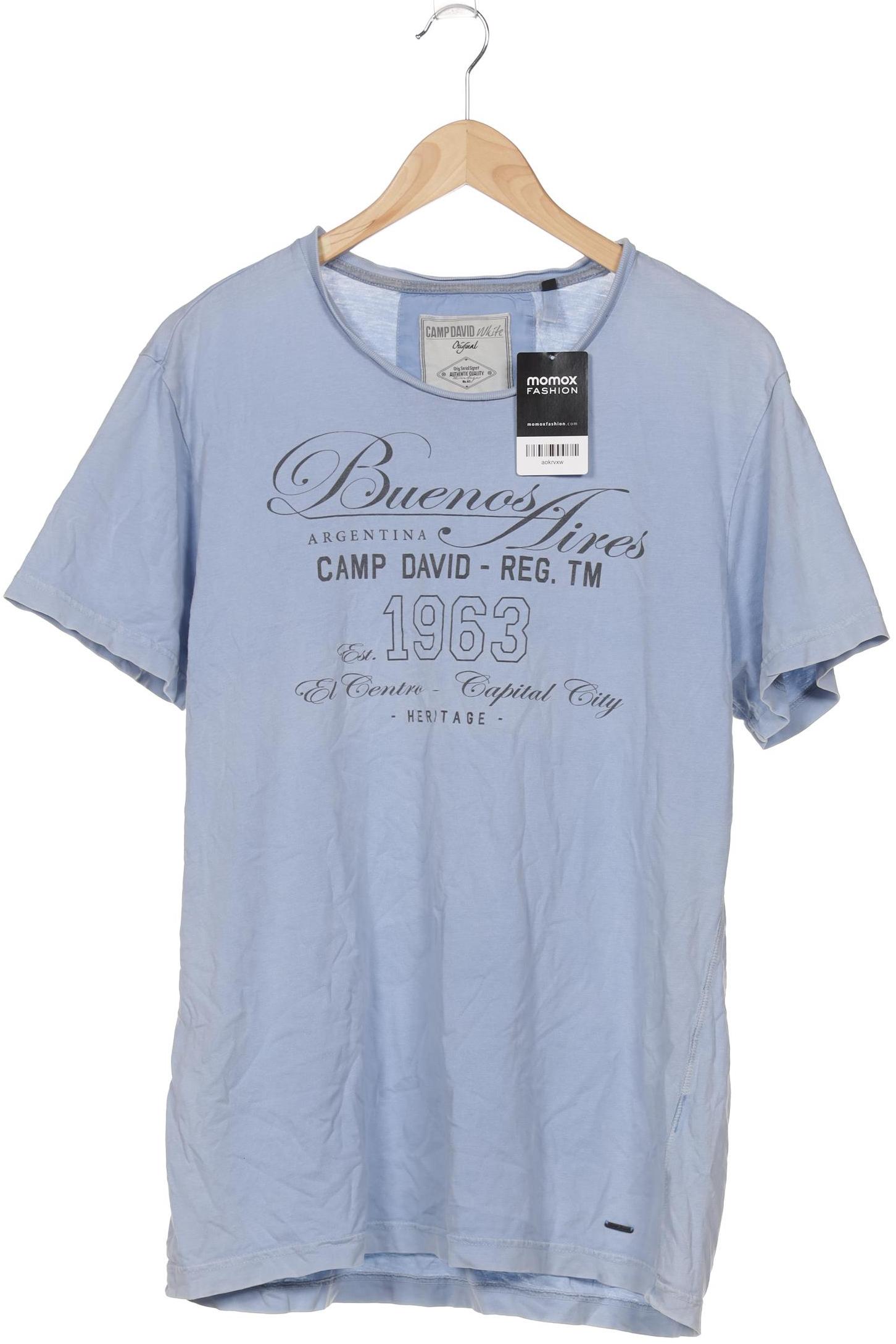 

Camp David Herren T-Shirt, hellblau, Gr. 52