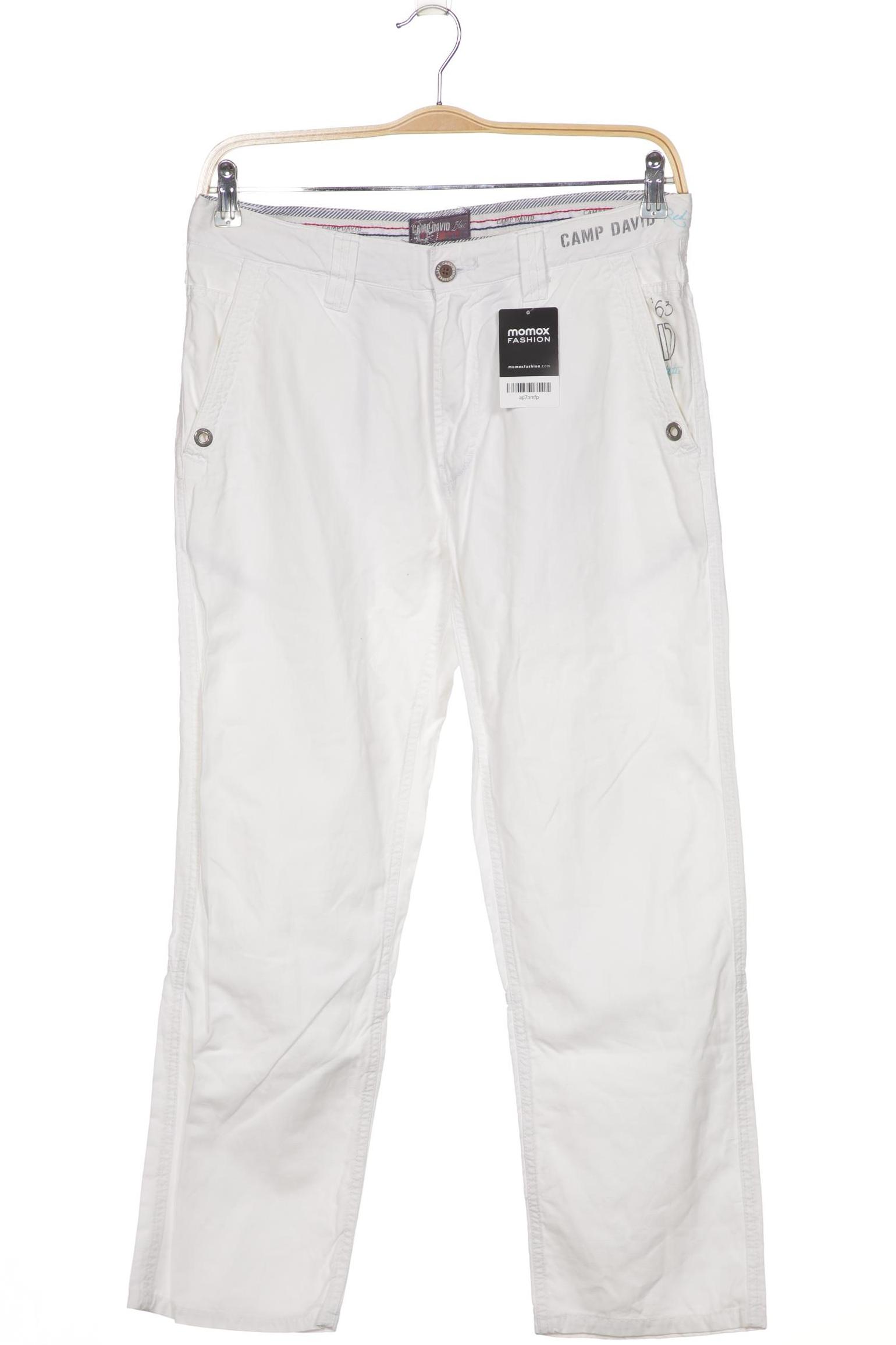 

Camp David Herren Stoffhose, weiß