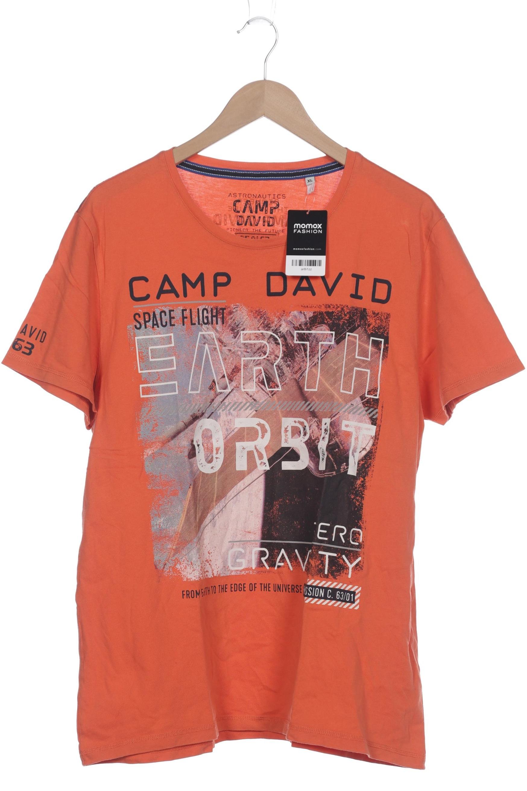 

Camp David Herren T-Shirt, orange, Gr. 54
