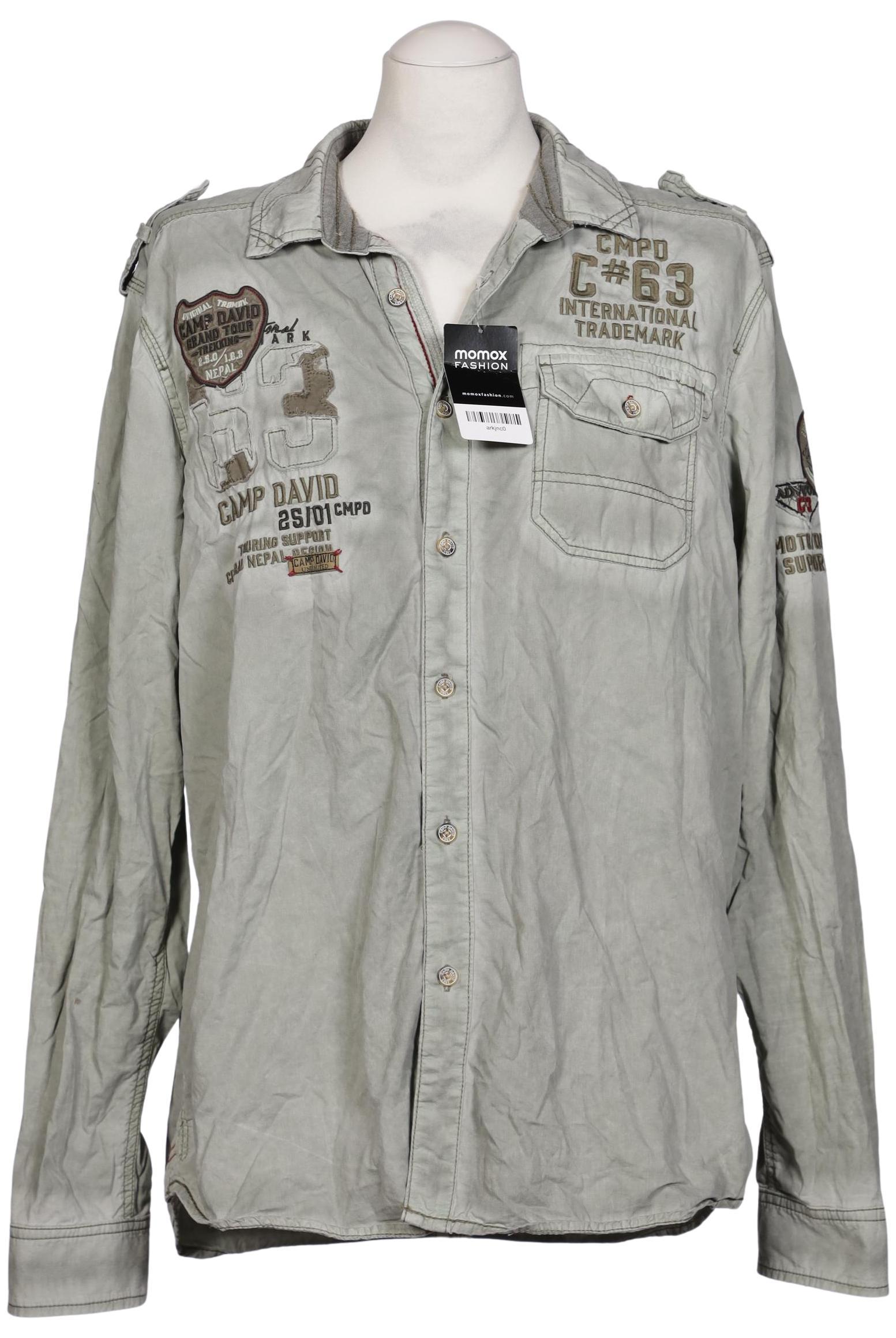 

Camp David Herren Hemd, grün, Gr. 54