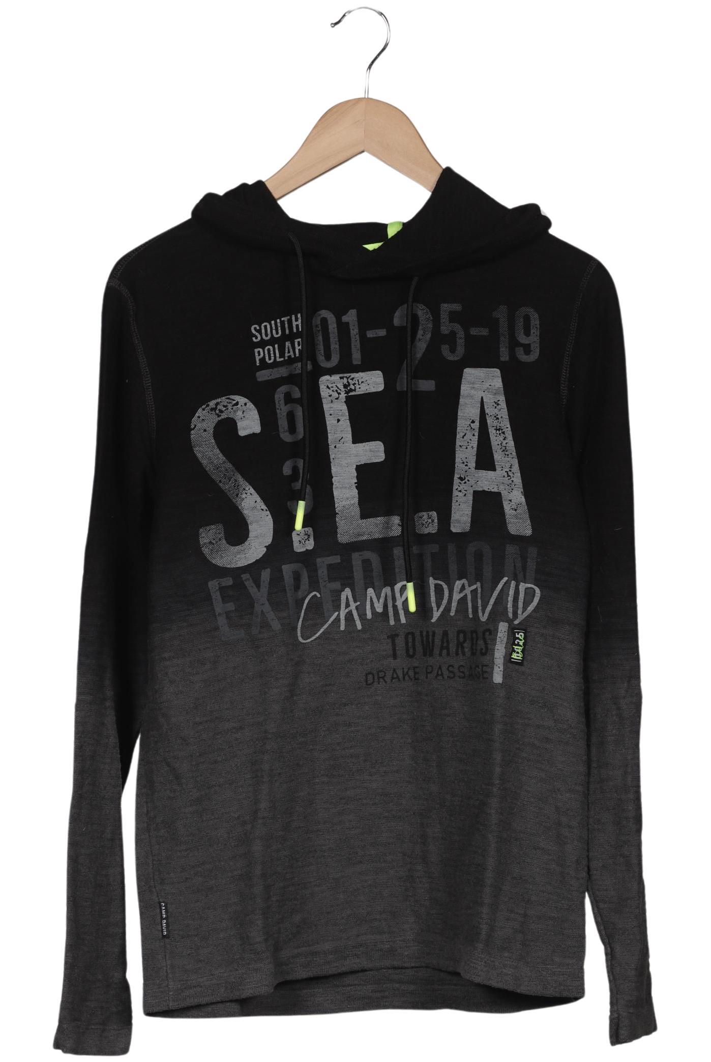 

Camp David Herren Kapuzenpullover, grau, Gr. 48