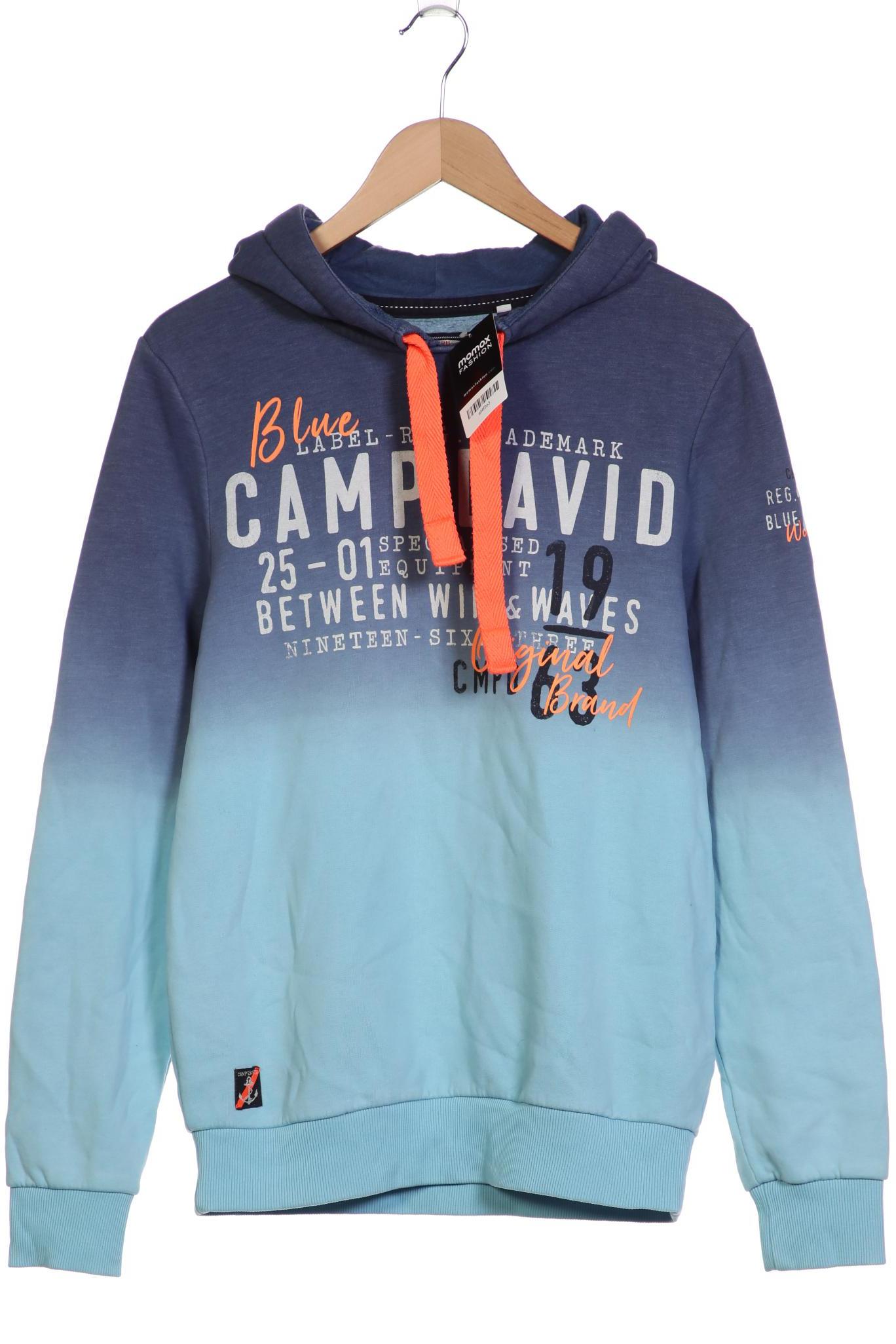 

Camp David Herren Kapuzenpullover, blau, Gr. 46