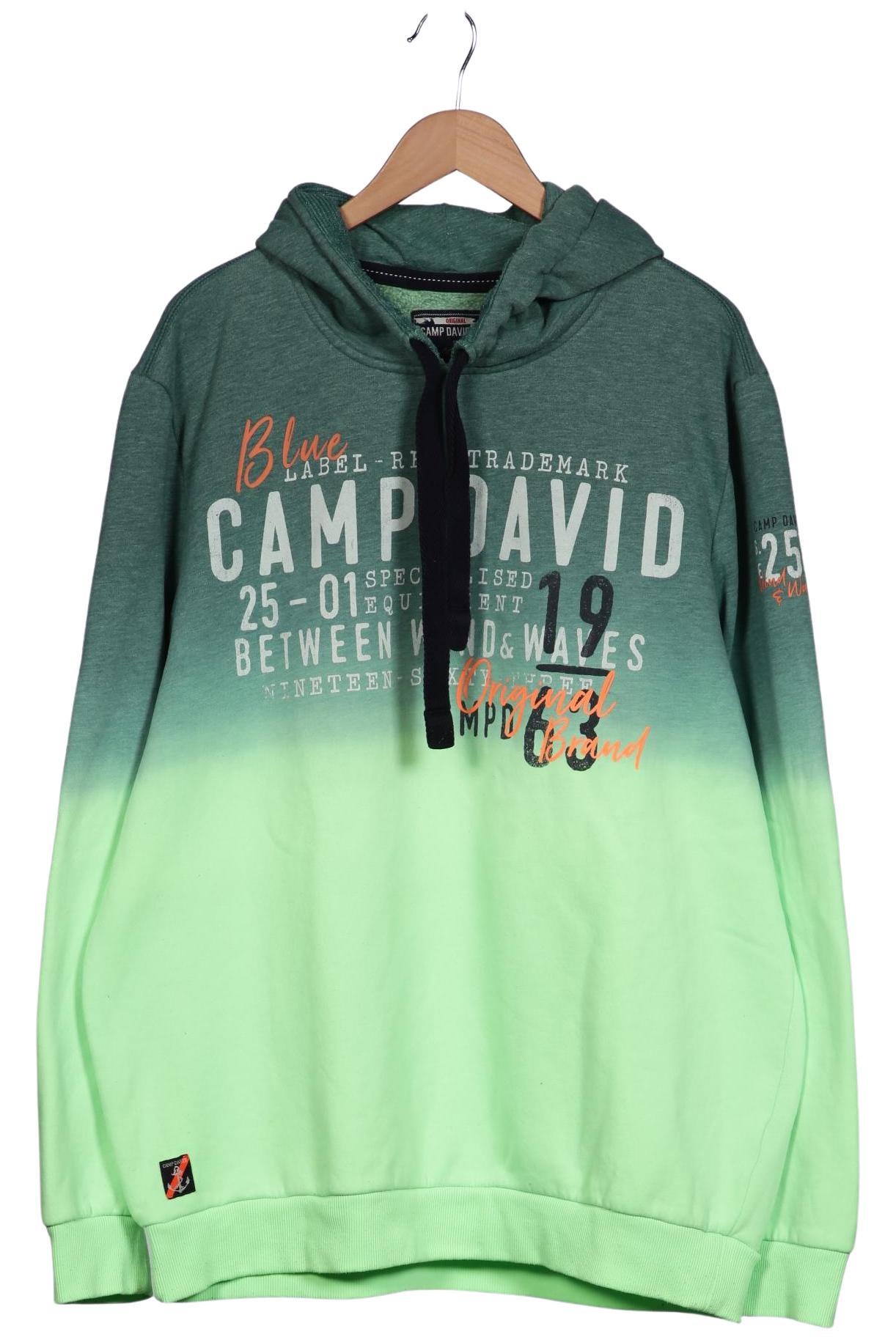 

Camp David Herren Kapuzenpullover, hellgrün, Gr. 58