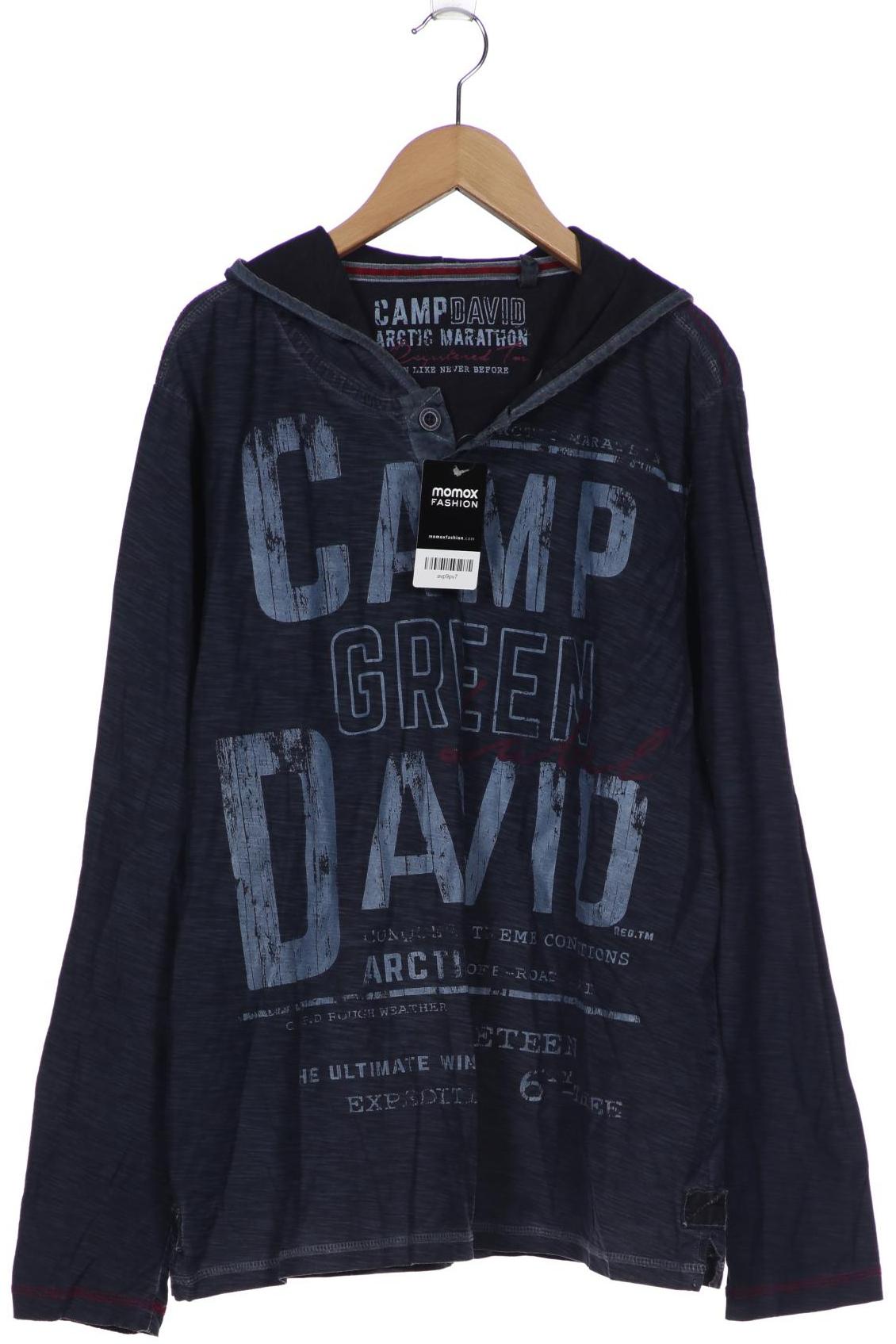 

Camp David Herren Langarmshirt, grau