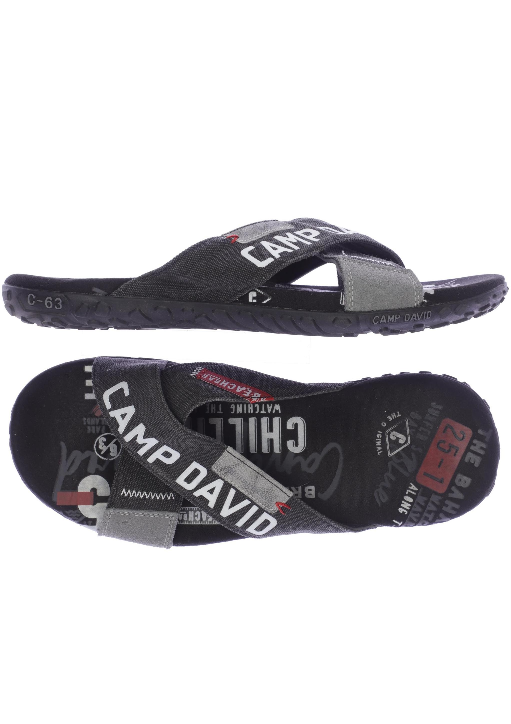 Thumbnail - Camp David Herren Sandale, grau, Gr. 45