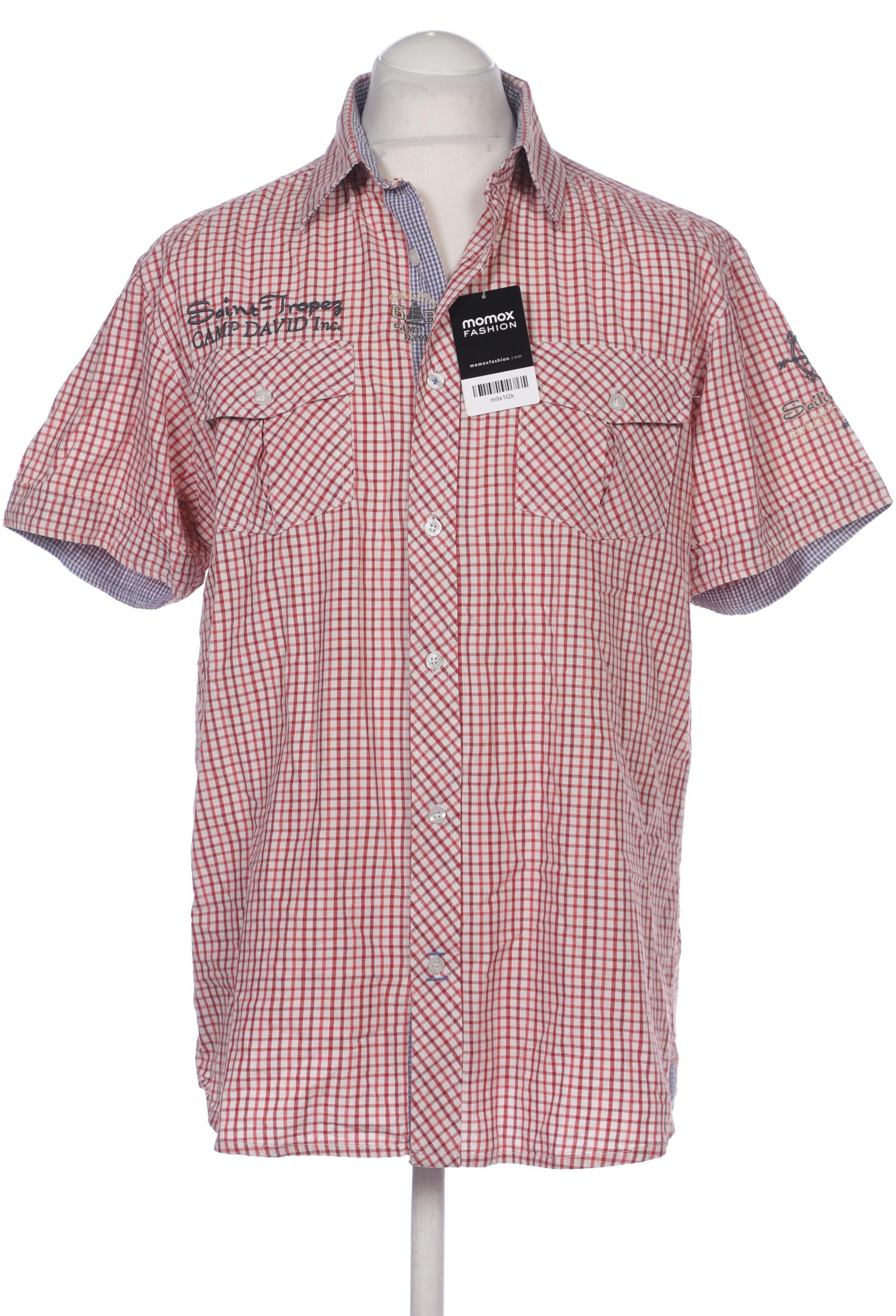 Thumbnail - Camp David Herren Hemd, rot, Gr. 52