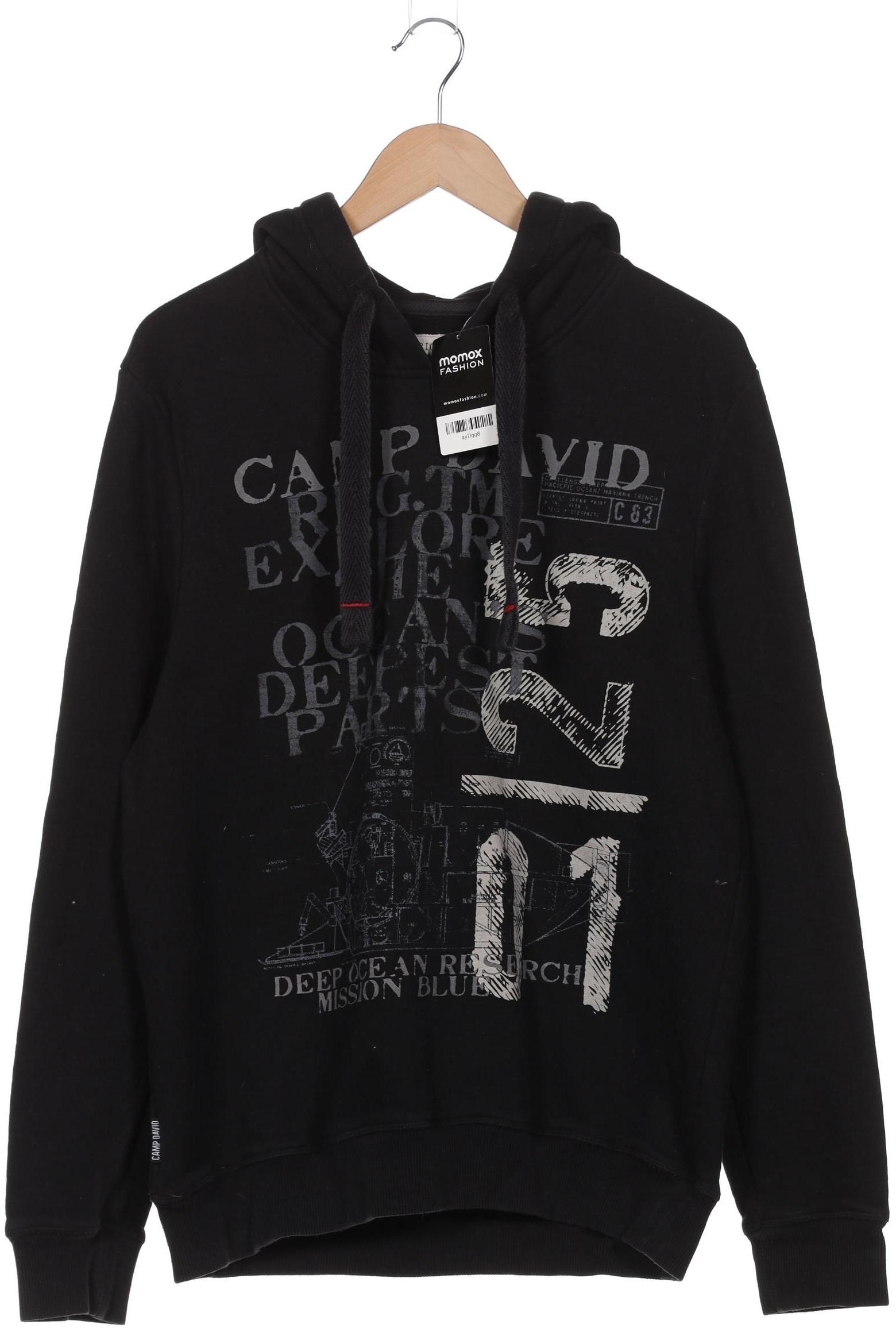 

Camp David Herren Kapuzenpullover, schwarz, Gr. 52