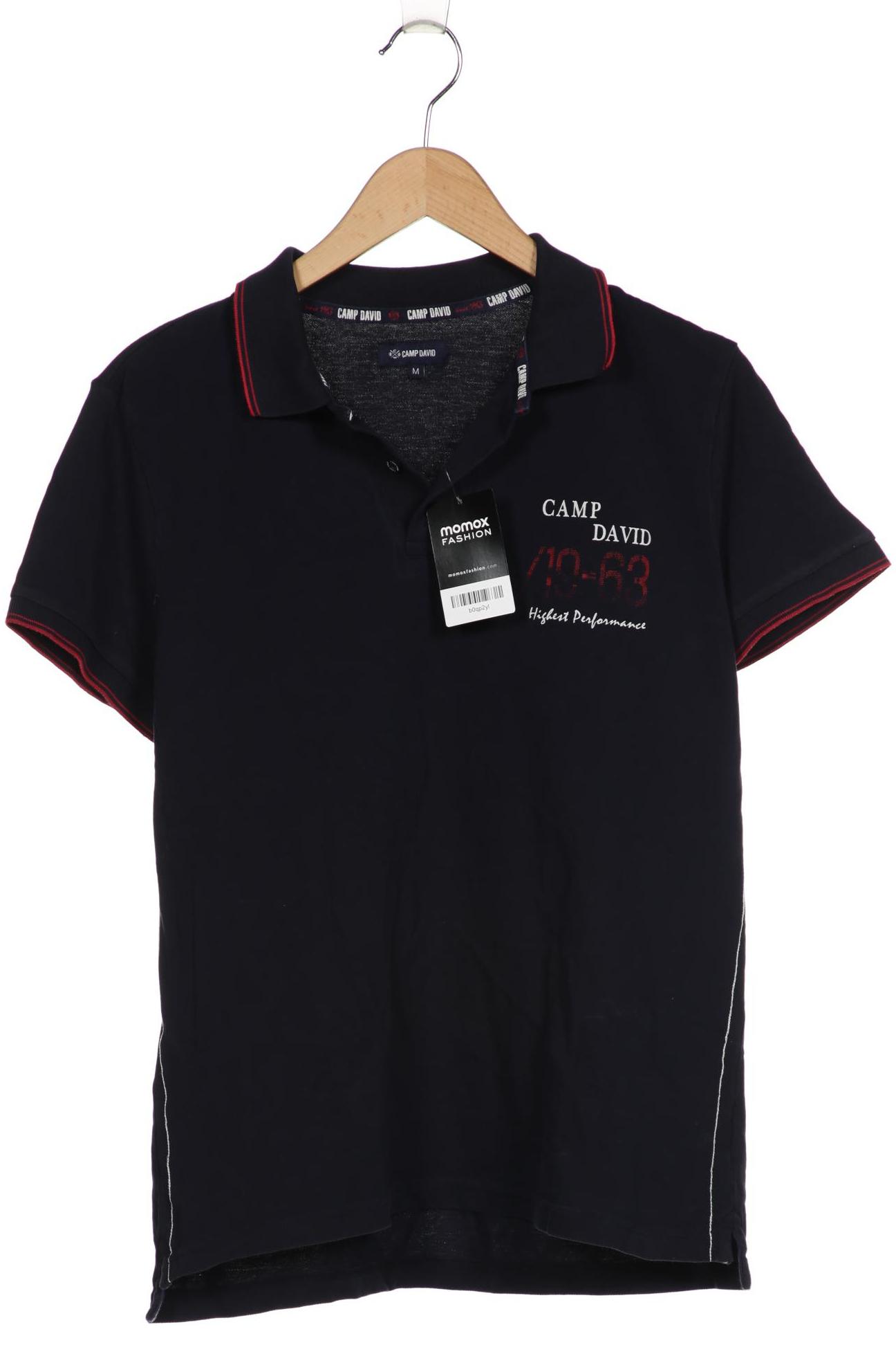 

Camp David Herren Poloshirt, marineblau