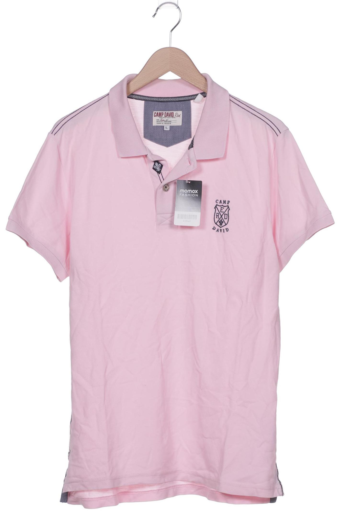

Camp David Herren Poloshirt, pink, Gr. 52