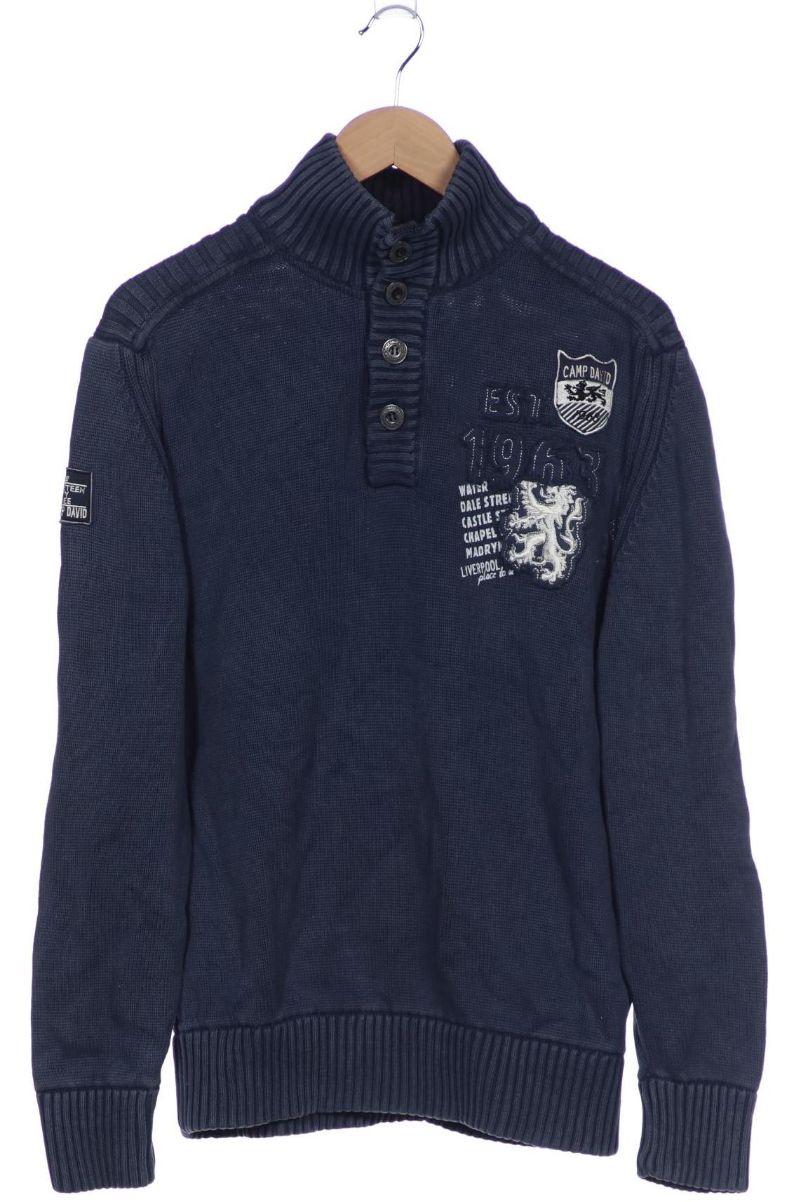 

Camp David Herren Pullover, marineblau, Gr. 54