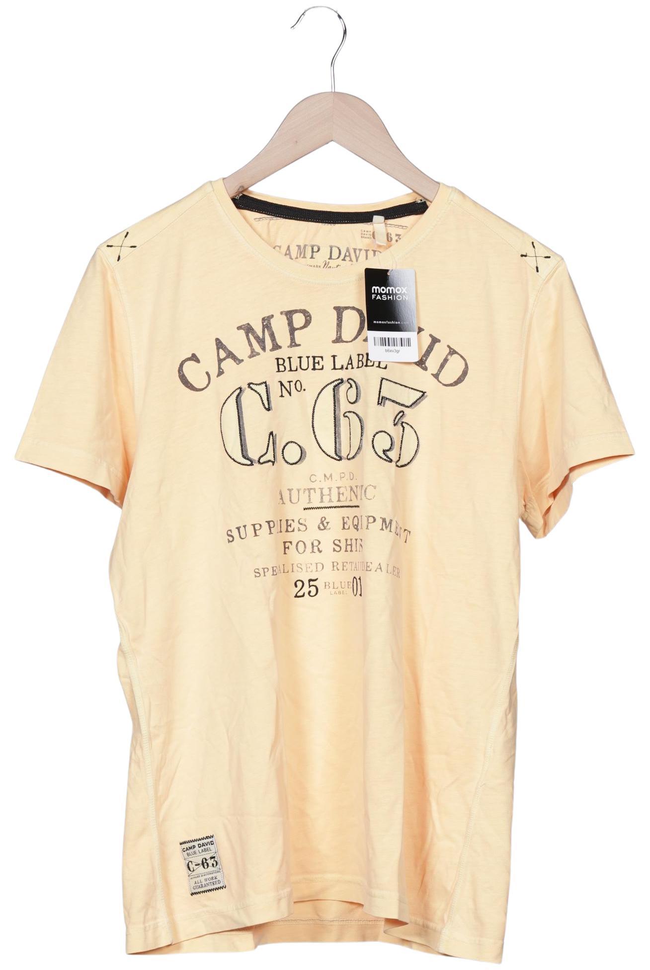 

Camp David Herren T-Shirt, gelb, Gr. 48