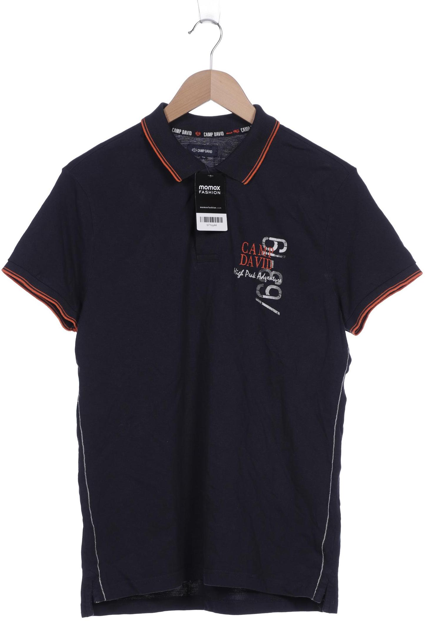 

Camp David Herren Poloshirt, marineblau
