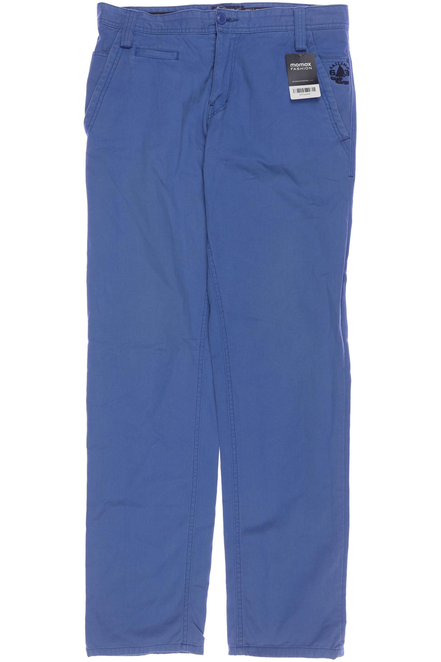 

Camp David Herren Stoffhose, blau, Gr. 0