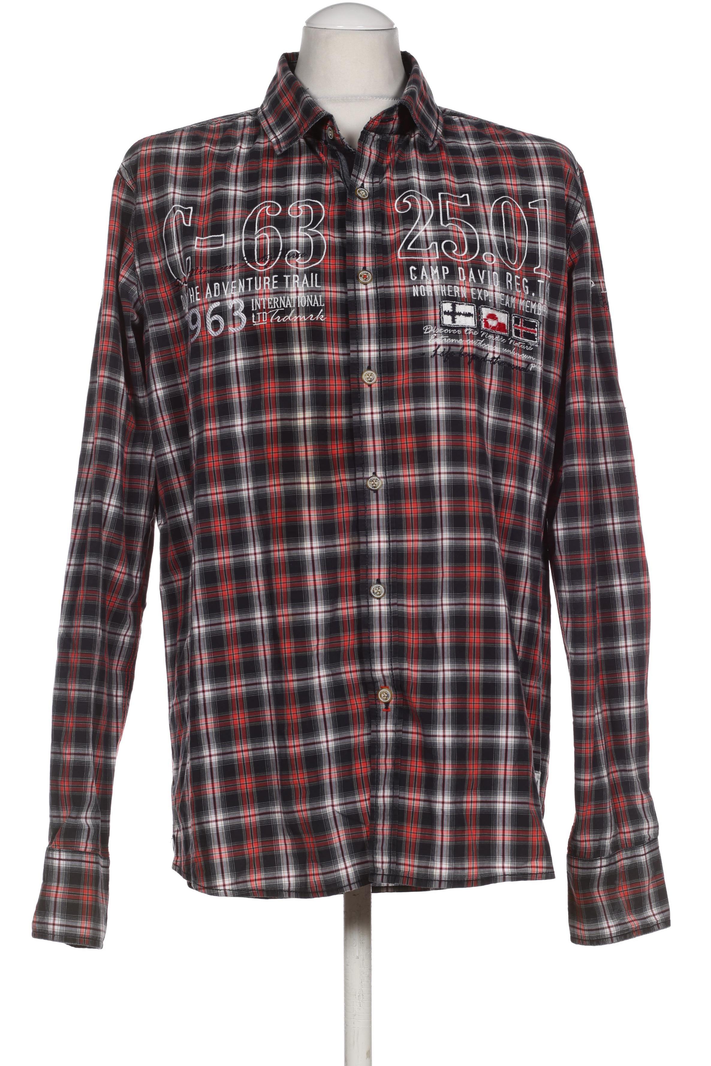 

Camp David Herren Hemd, schwarz, Gr.