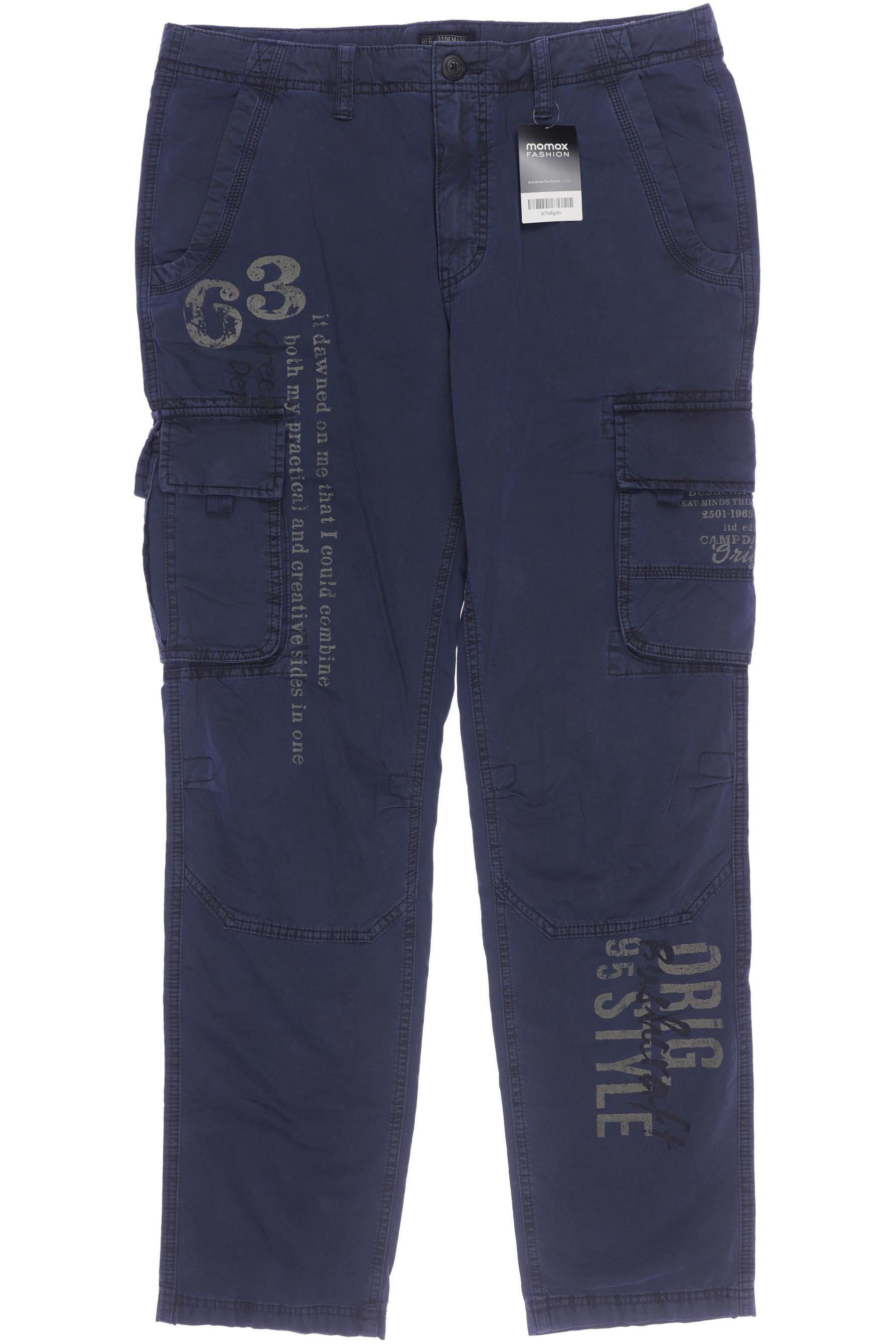 

Camp David Herren Stoffhose, marineblau, Gr. 34