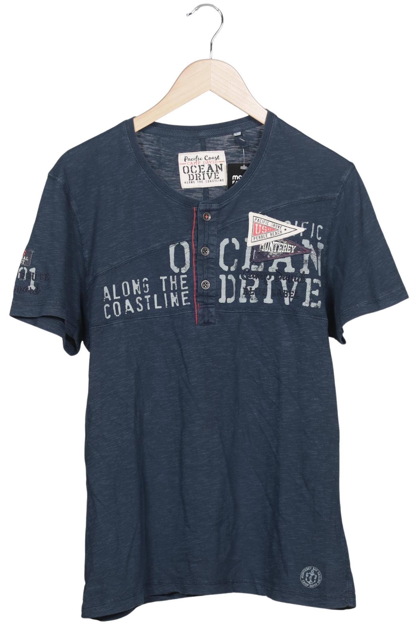 

Camp David Herren T-Shirt, marineblau, Gr. 52