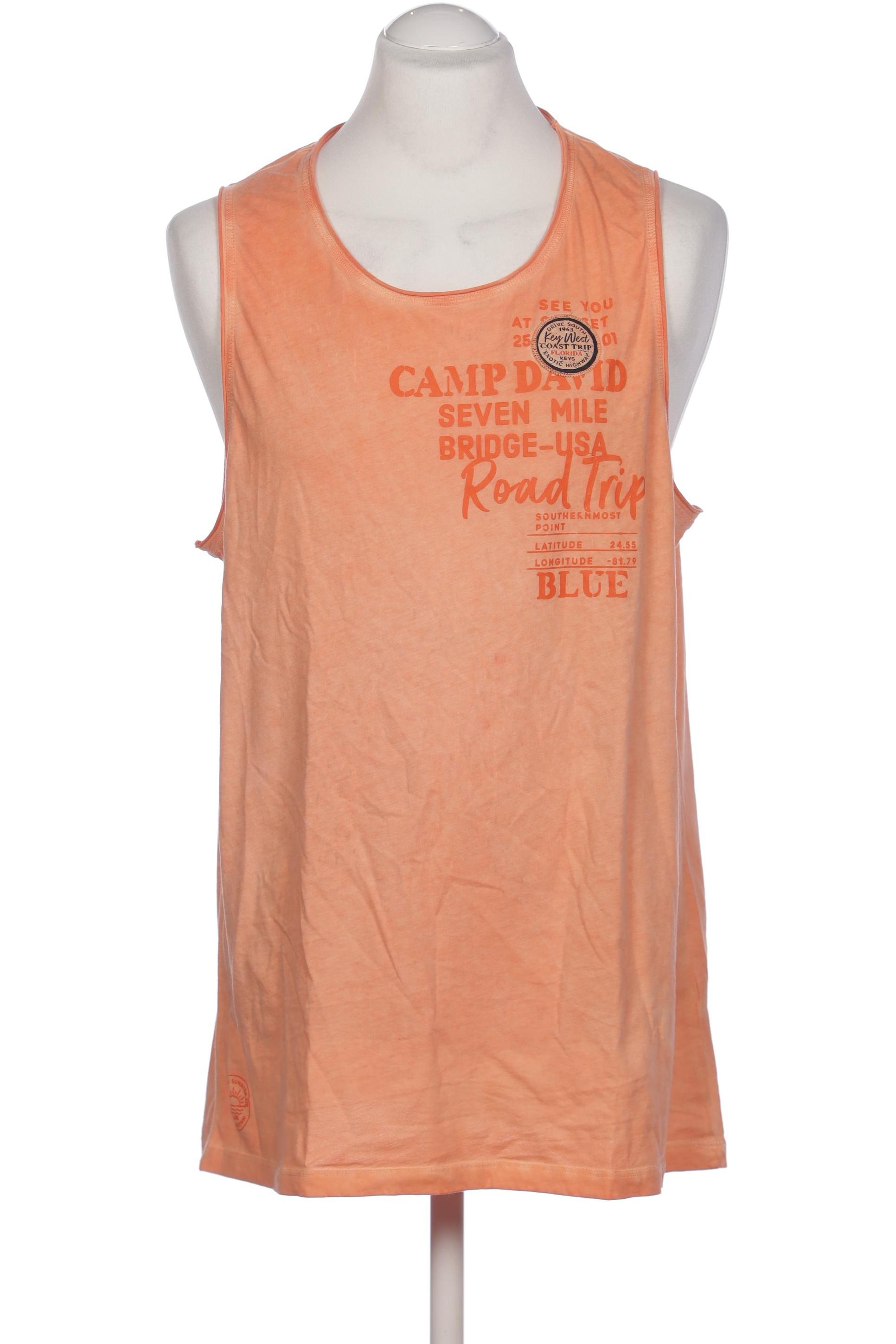 

Camp David Herren T-Shirt, orange, Gr. 52