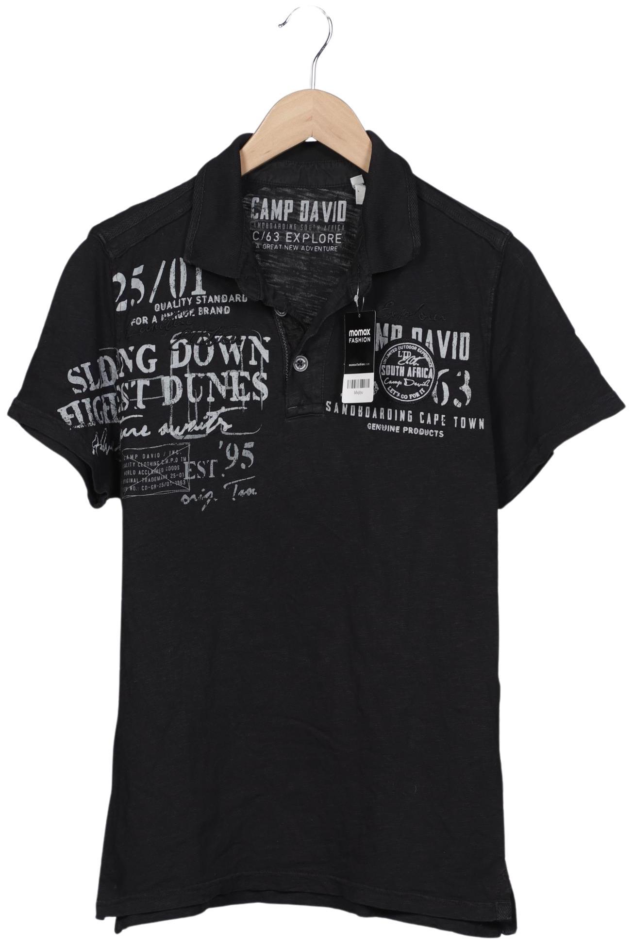 

Camp David Herren Poloshirt, schwarz, Gr. 48