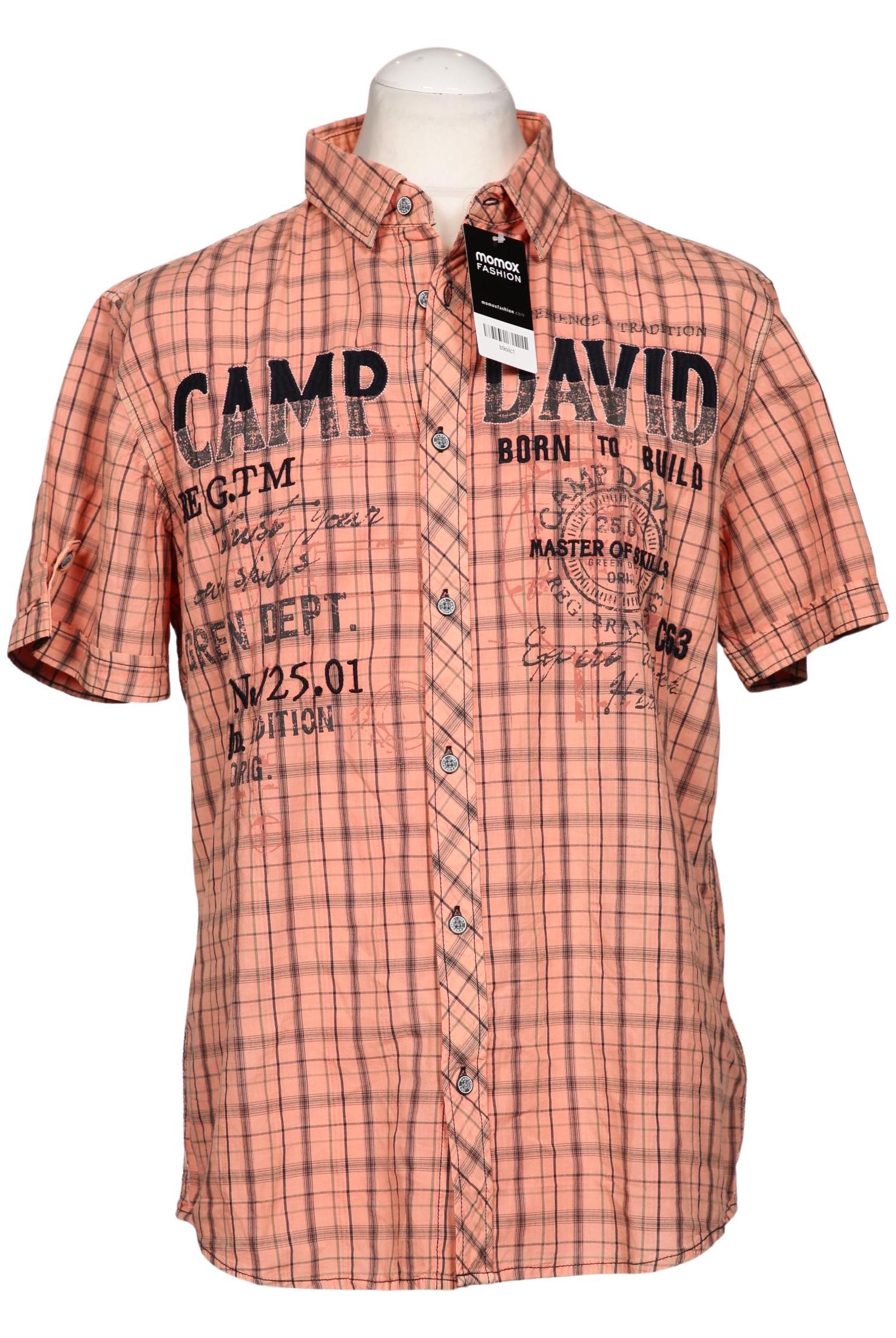 Thumbnail - Camp David Herren Hemd, pink, Gr. 48