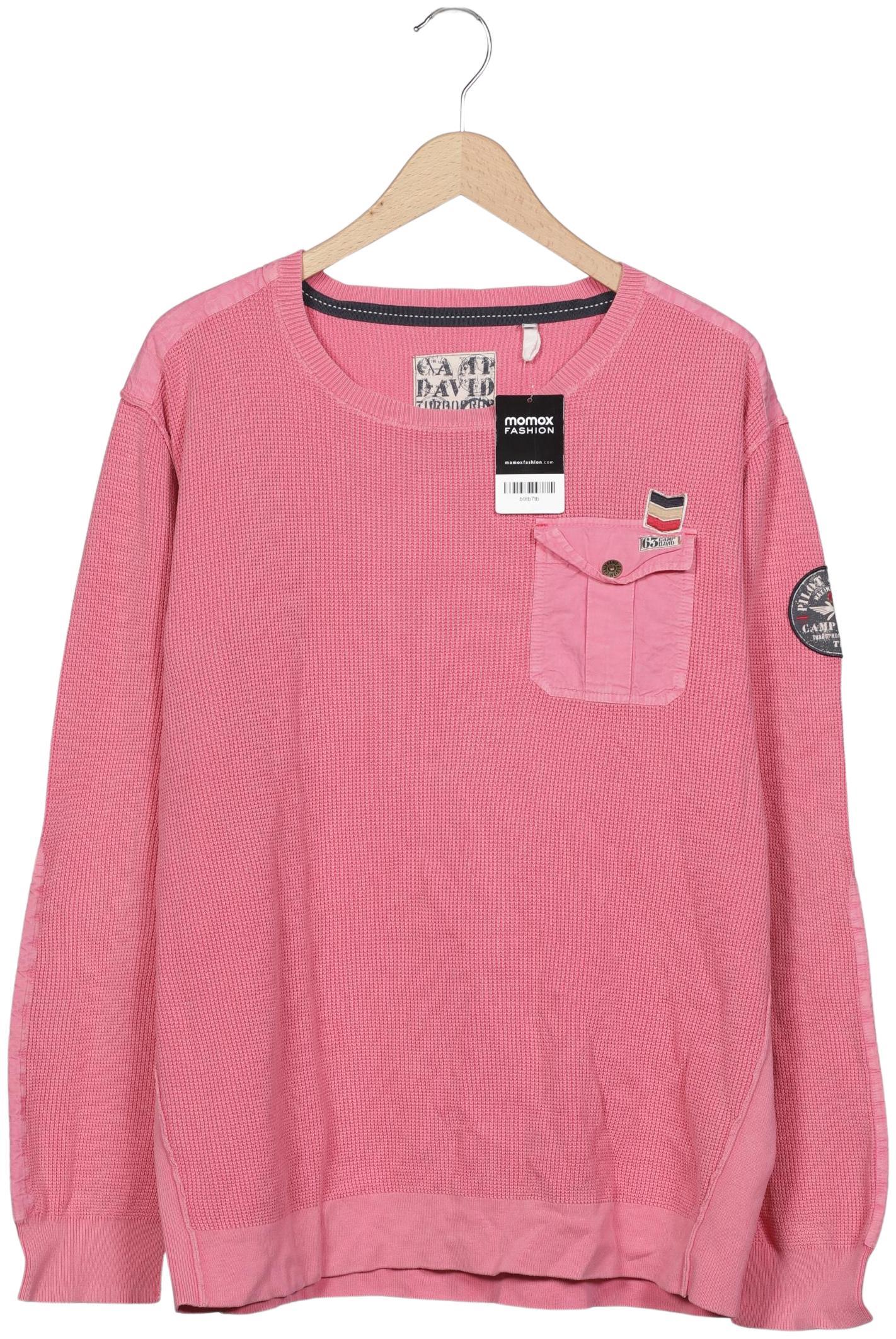 

Camp David Herren Pullover, pink, Gr. 58
