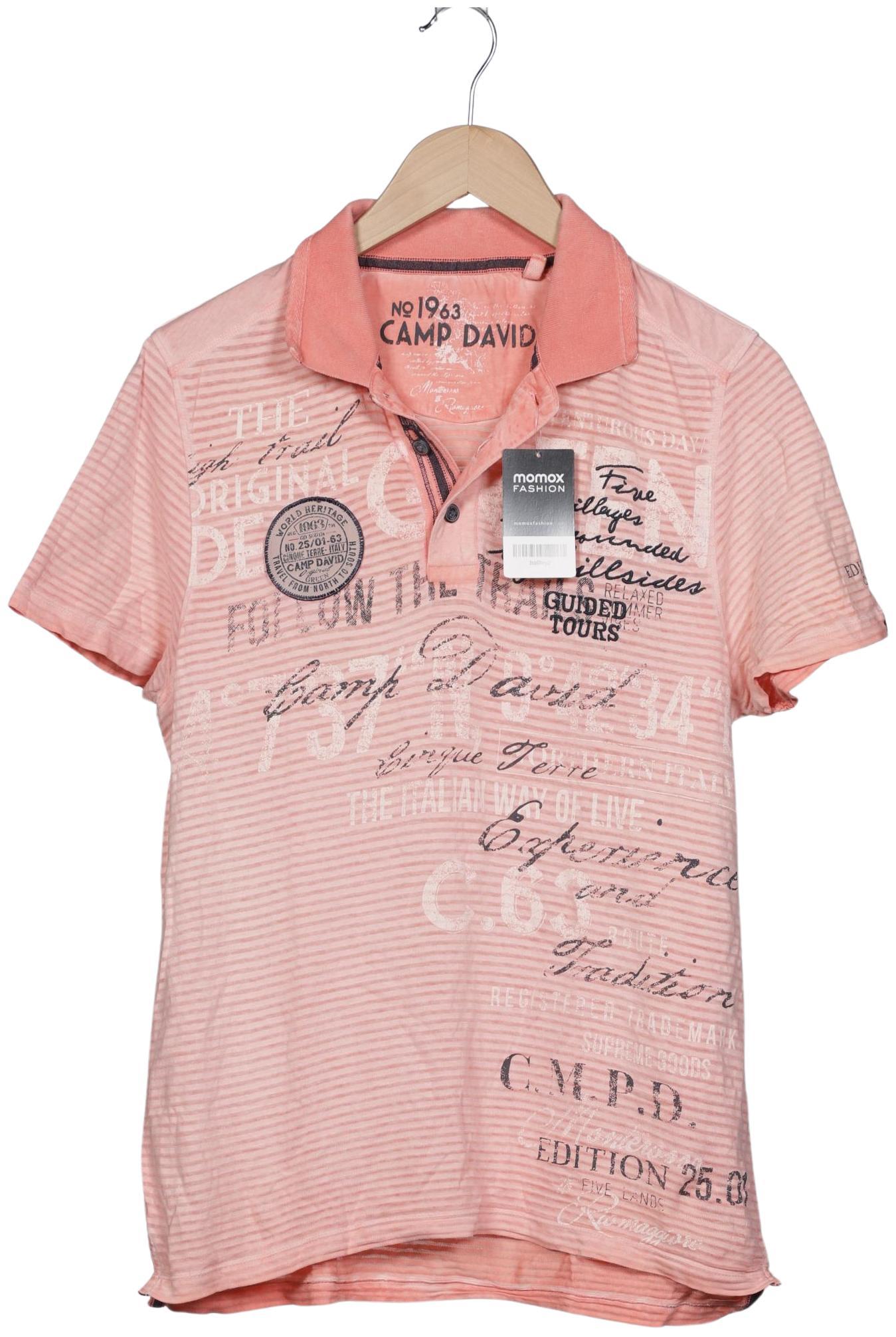 

Camp David Herren Poloshirt, pink, Gr. 46