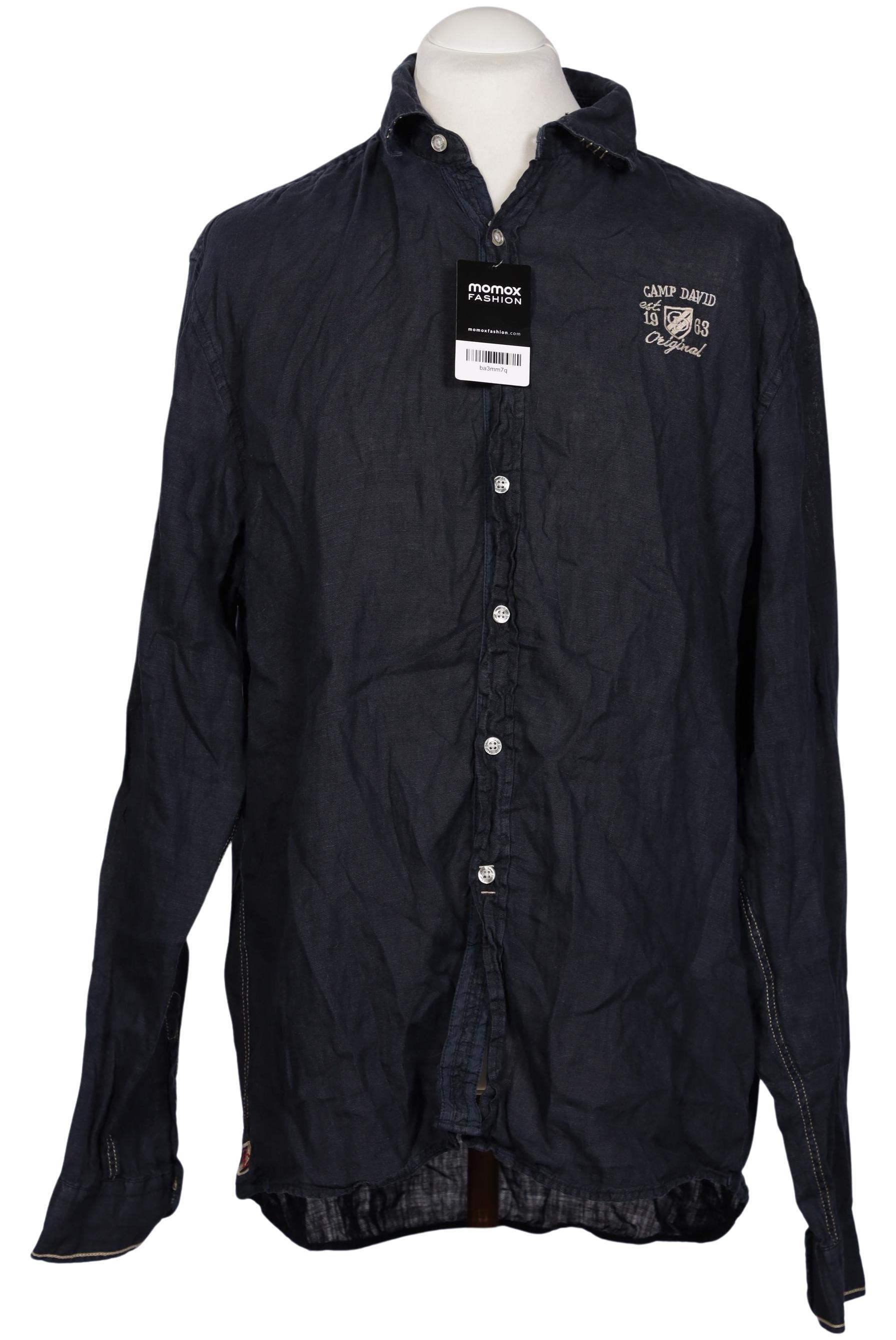 

Camp David Herren Hemd, marineblau, Gr. 54