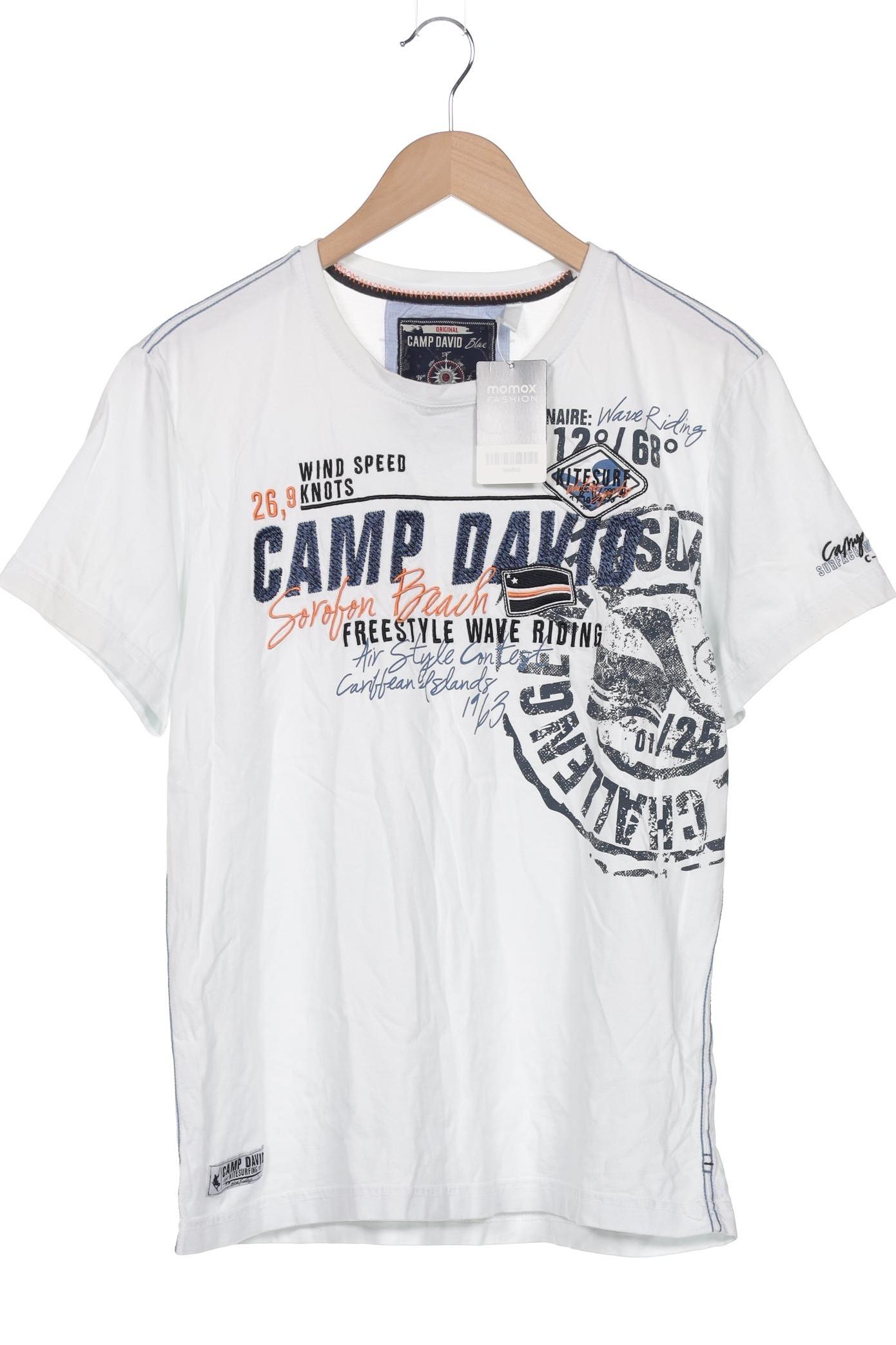 

Camp David Herren T-Shirt, weiß, Gr. 52