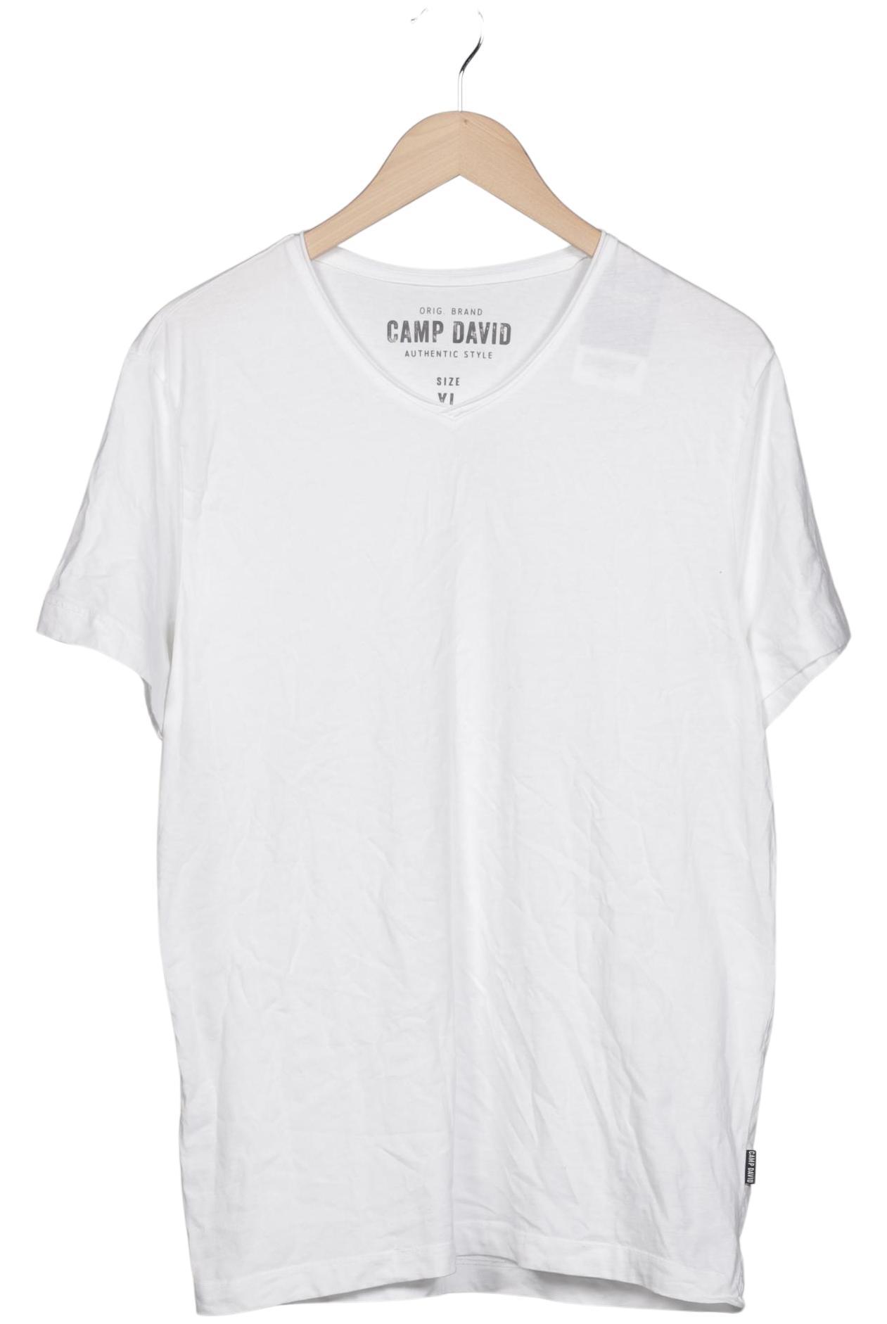 

Camp David Herren T-Shirt, weiß, Gr. 54