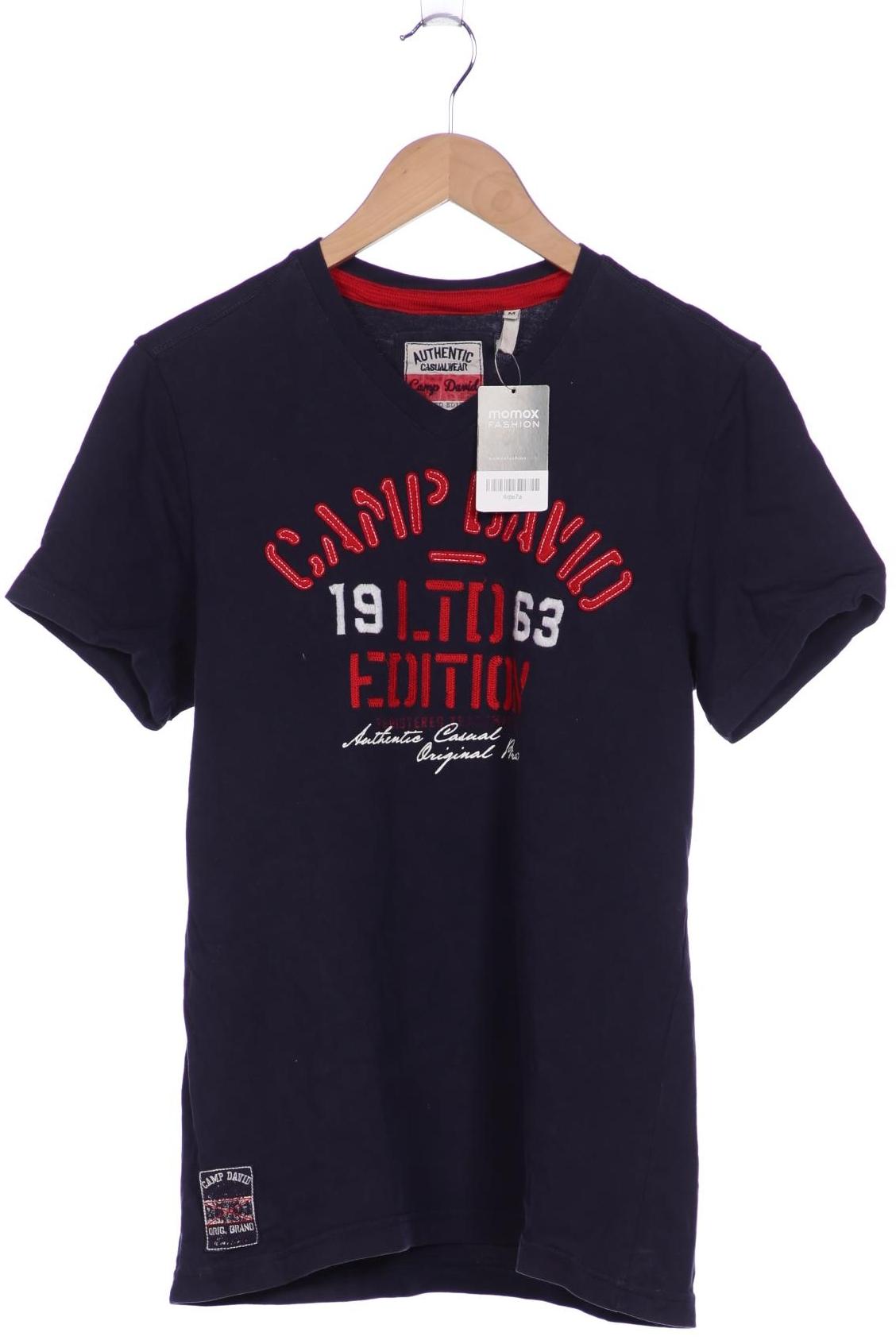 

Camp David Herren T-Shirt, marineblau, Gr. 48