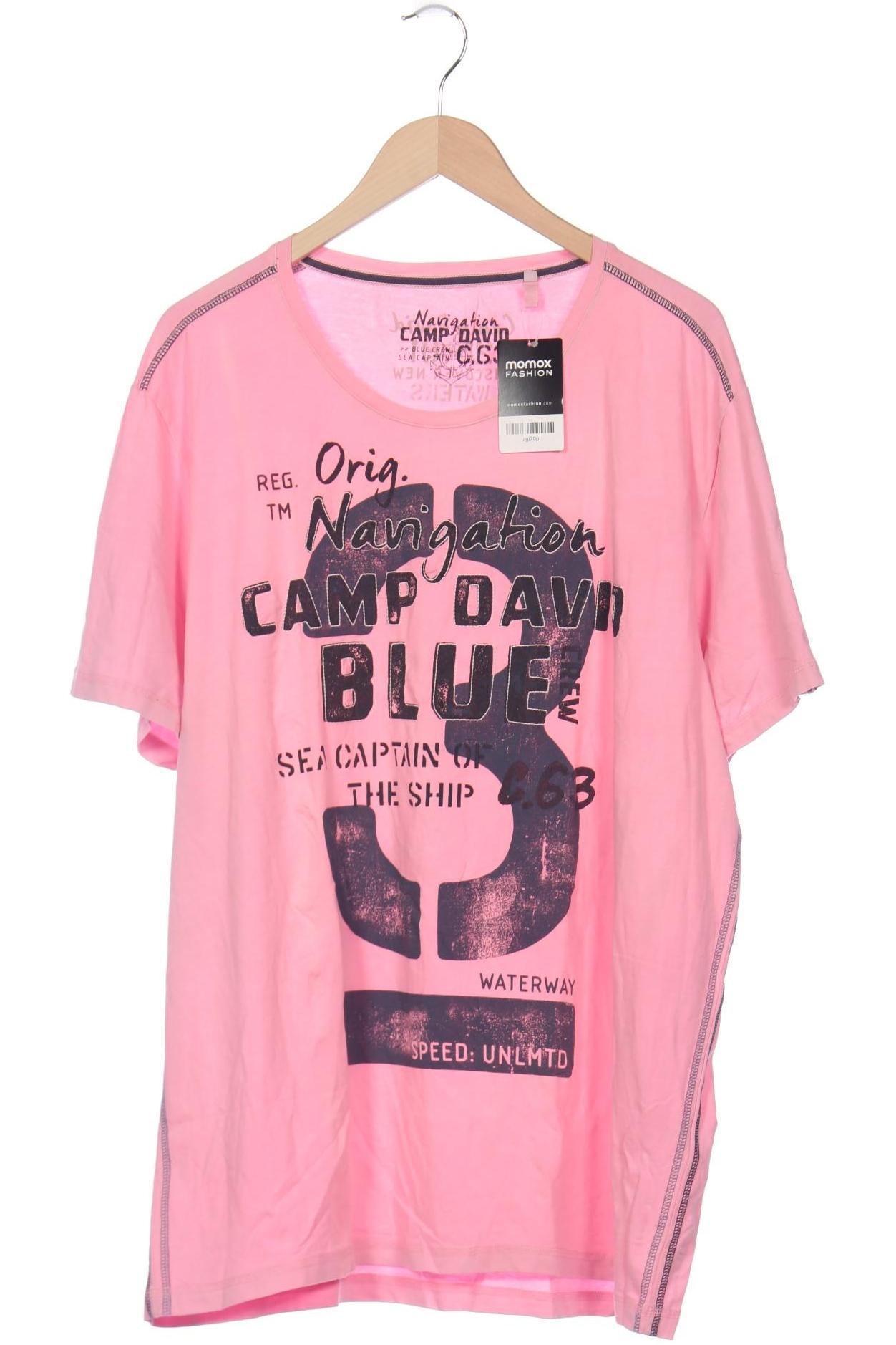 

Camp David Herren T-Shirt, pink, Gr. 58