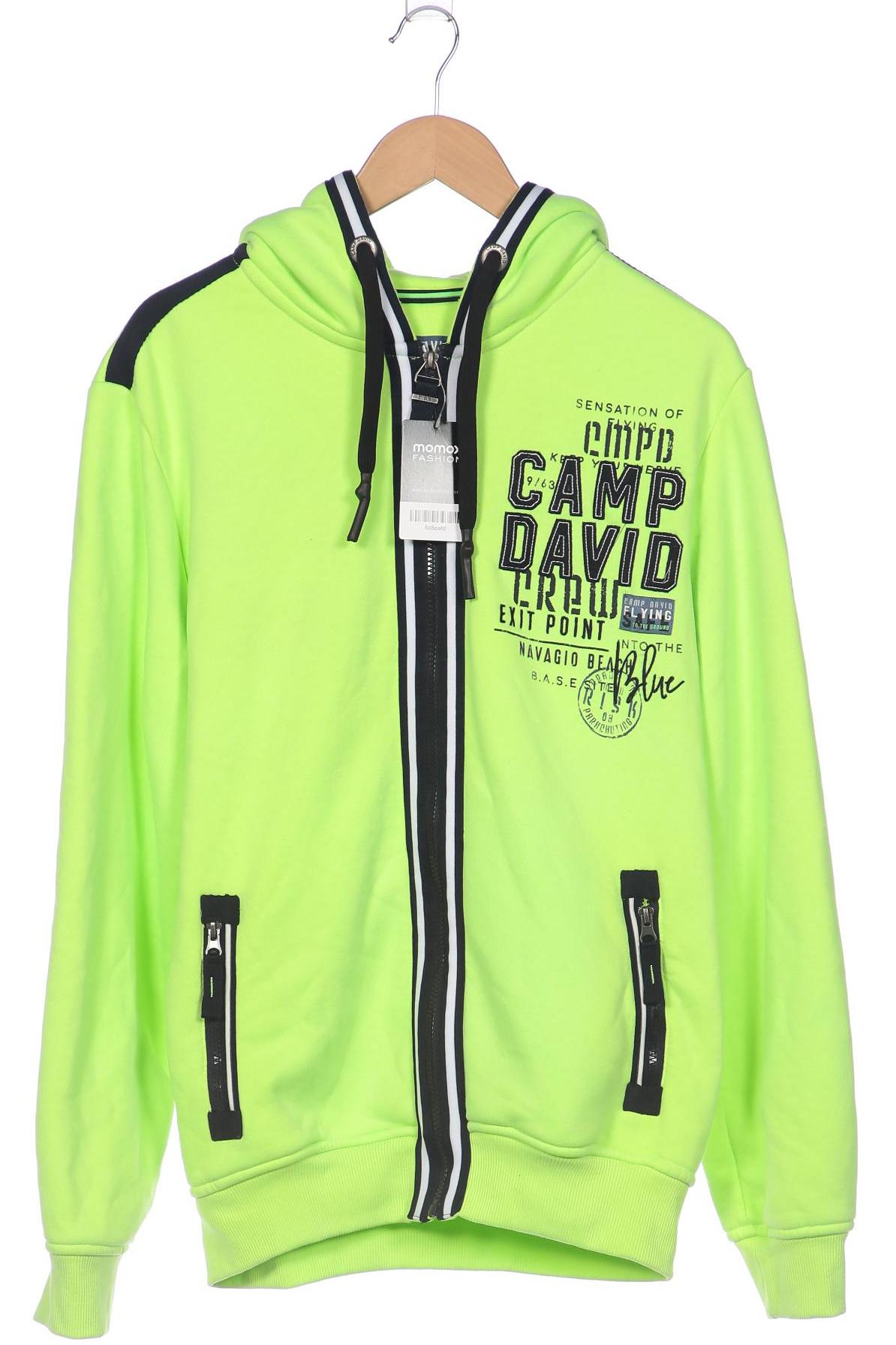 

Camp David Herren Kapuzenpullover, neon, Gr. 52