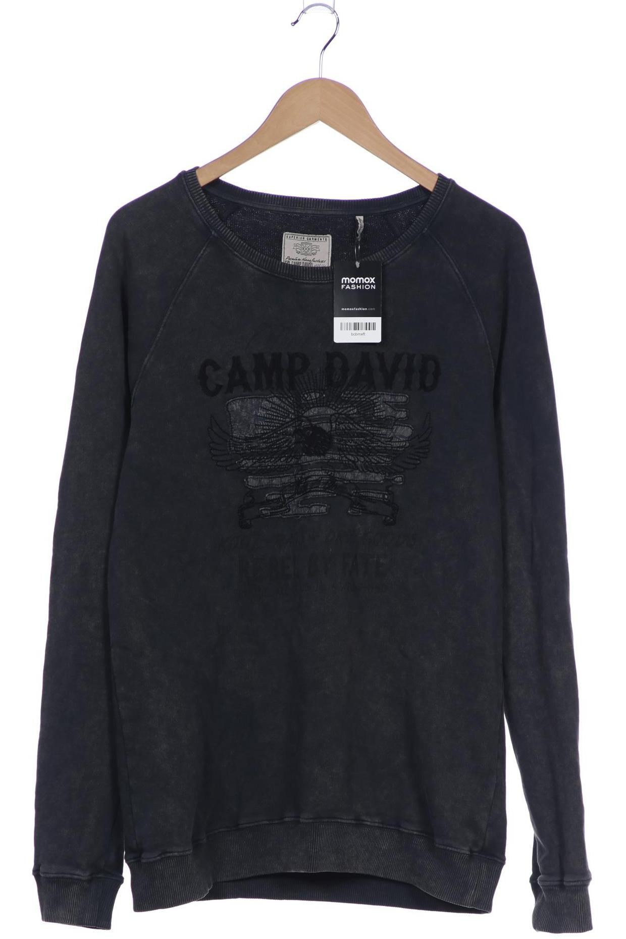 

Camp David Herren Sweatshirt, grau, Gr. 52
