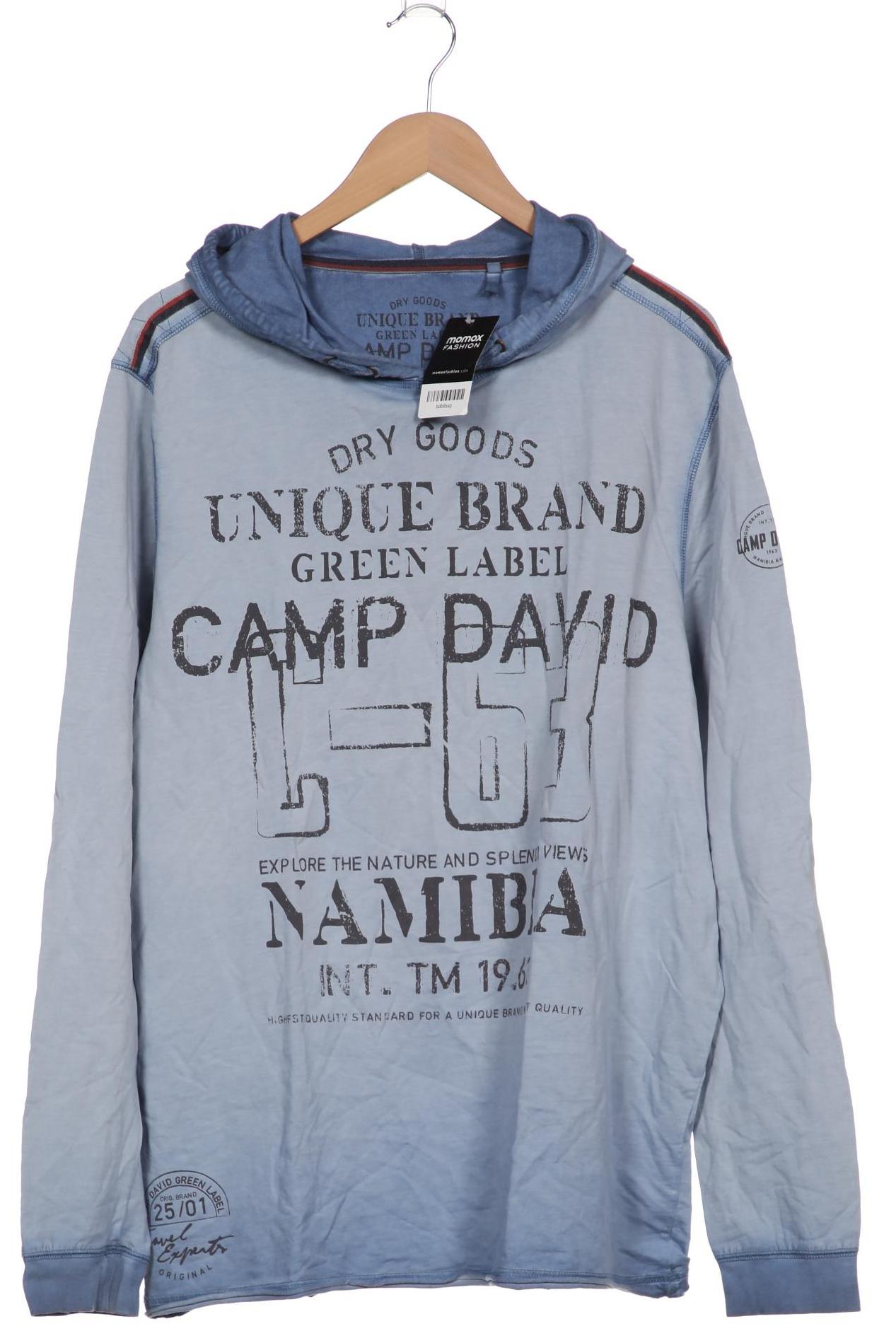 

Camp David Herren Kapuzenpullover, hellblau