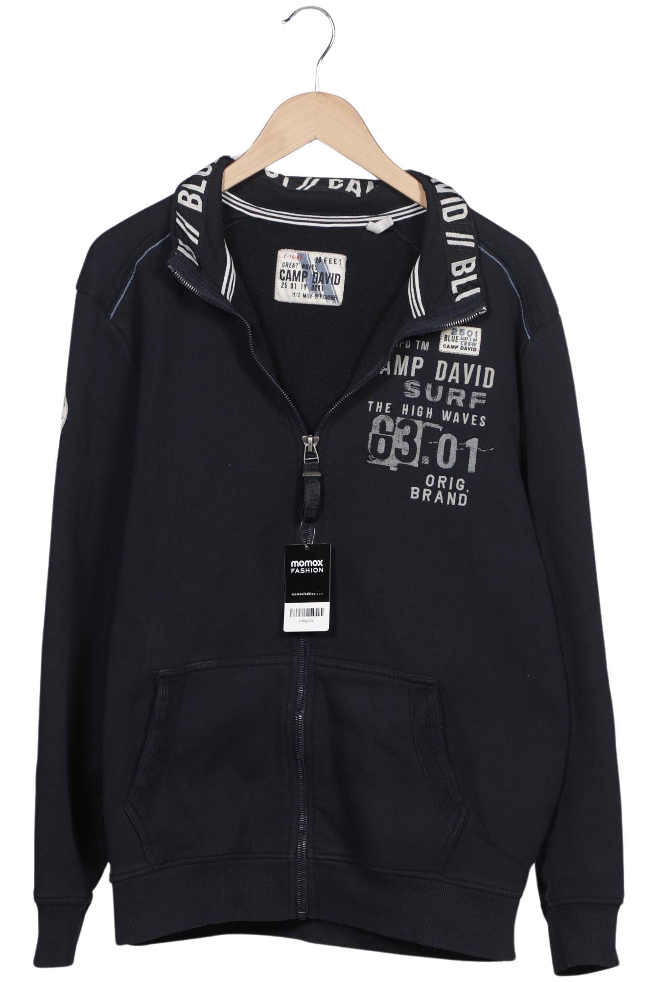 

Camp David Herren Sweatshirt, marineblau, Gr. 54