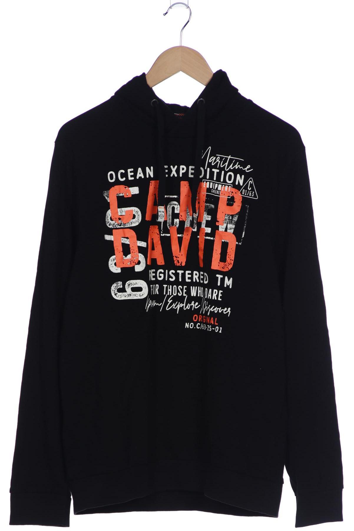 

Camp David Herren Kapuzenpullover, schwarz, Gr. 54